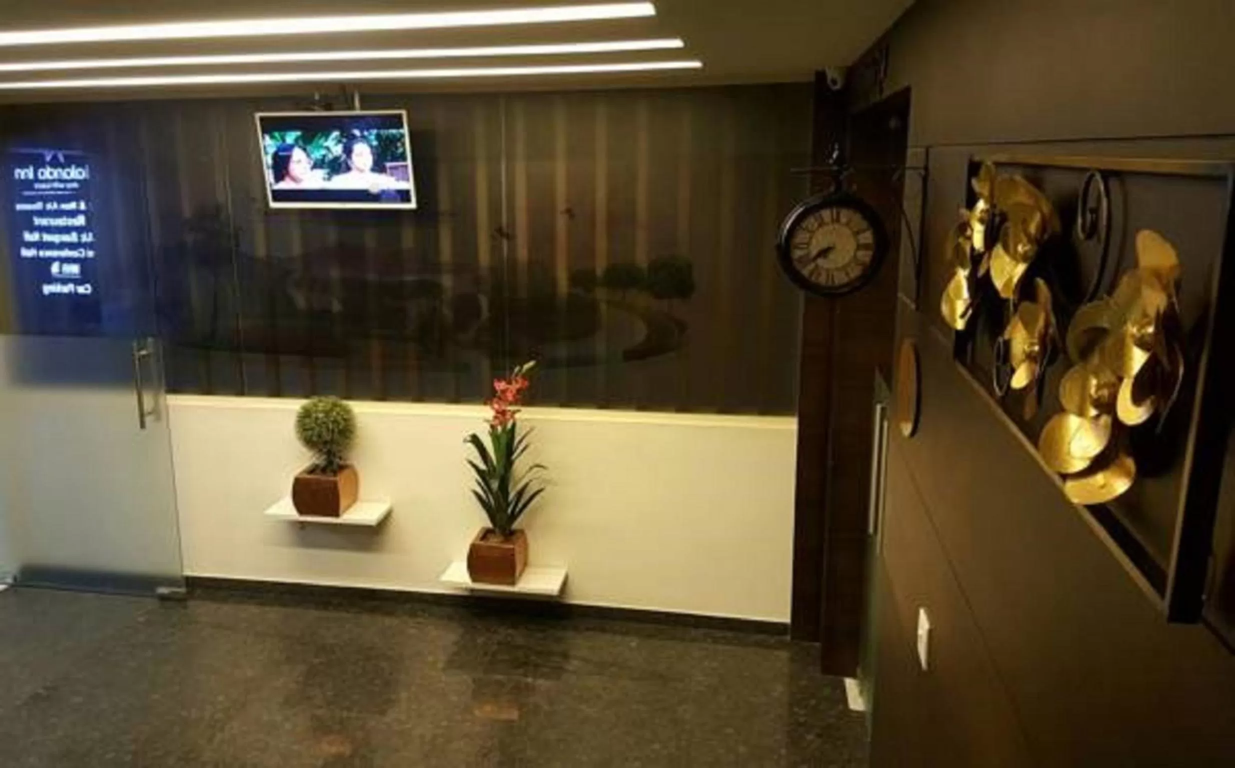 Lobby or reception in Nalanda Inn