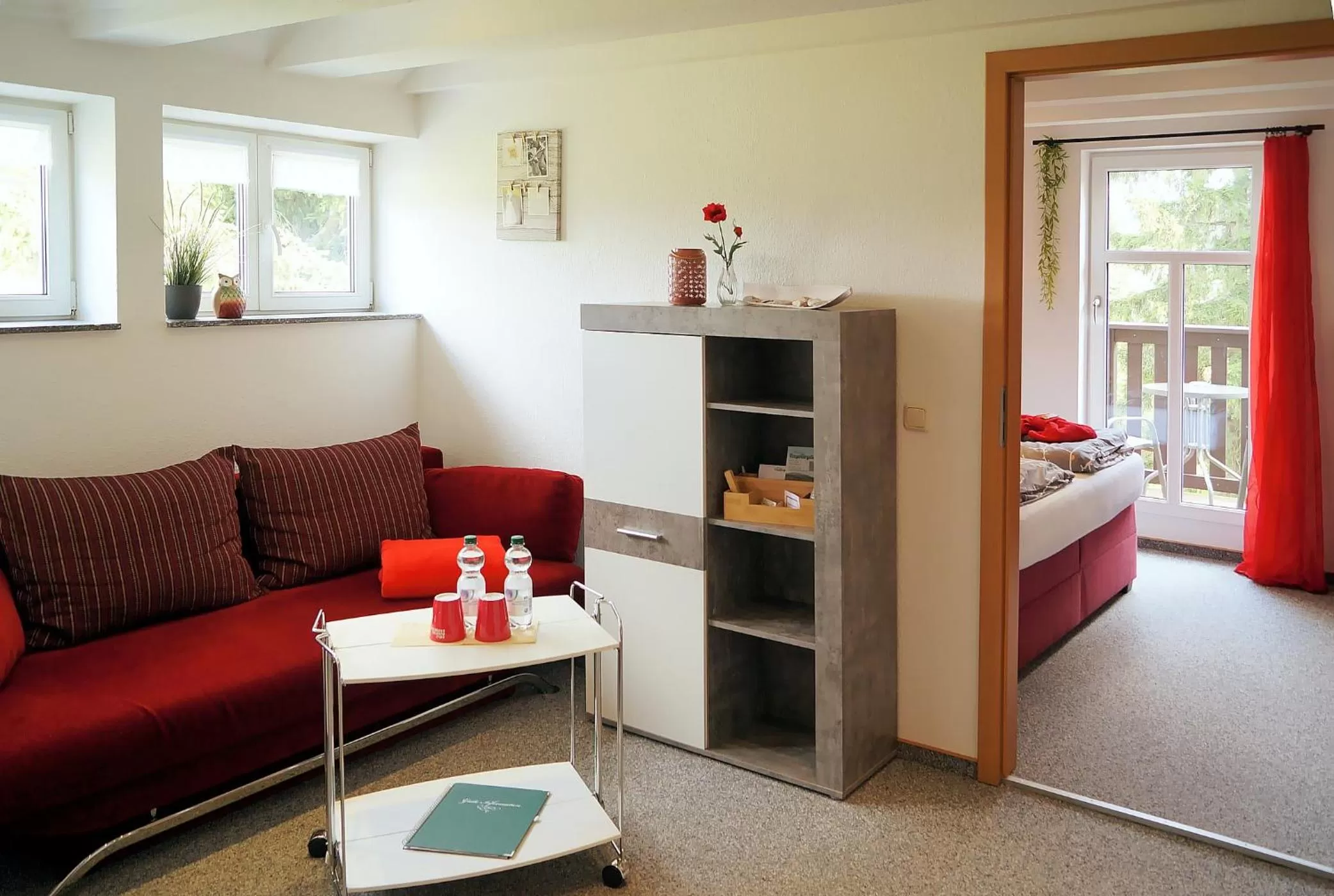 Living room in Erzgebirgshotel Misnia Bärenfels