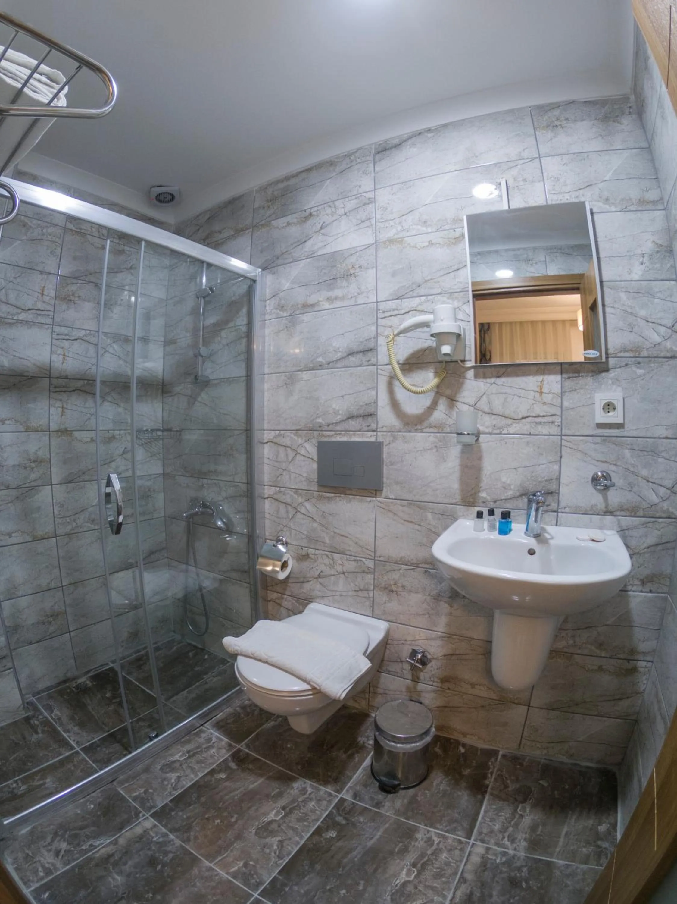 Shower in Seher HOTEL