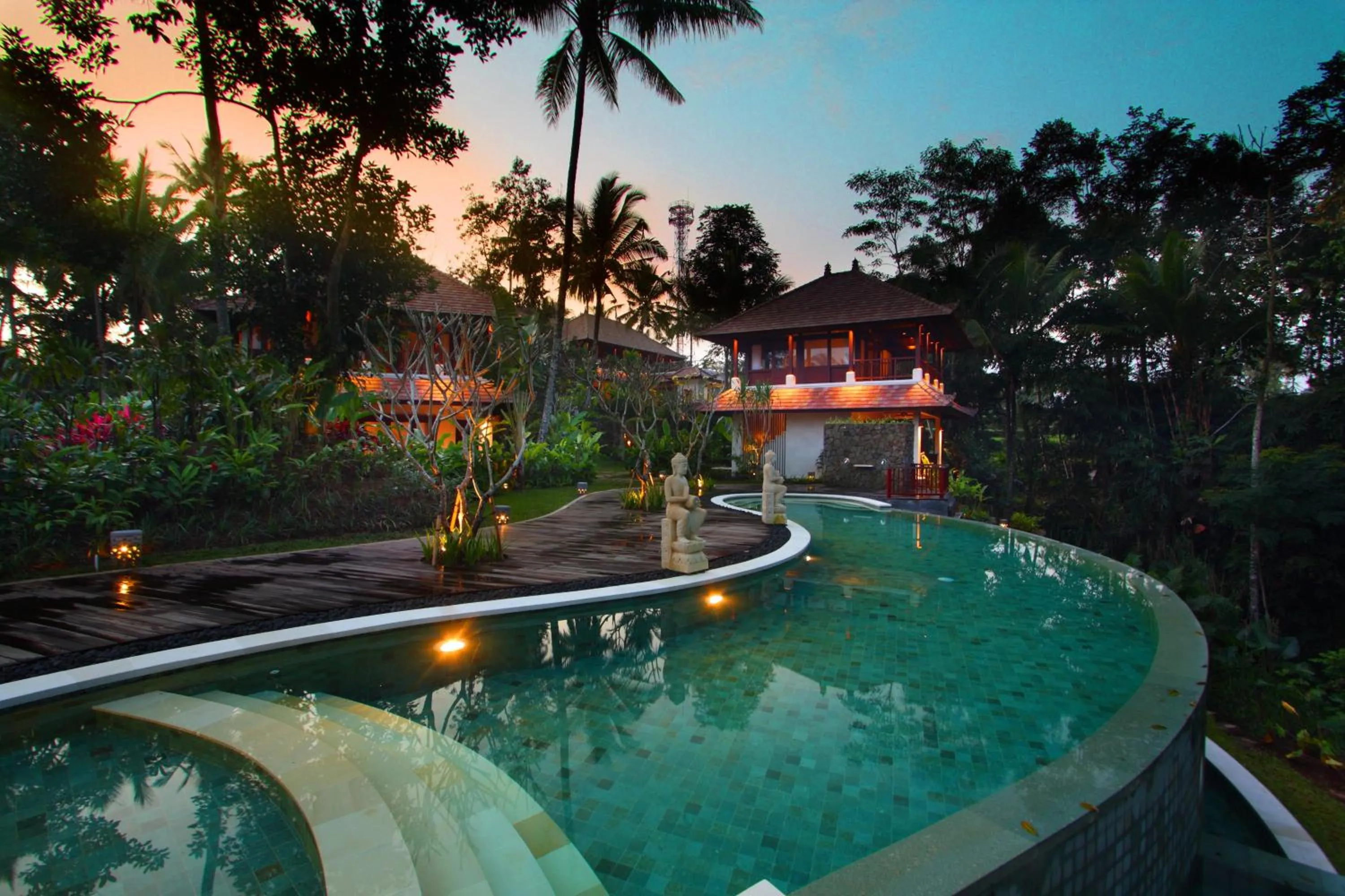 Swimming pool in BeingSattvaa Luxury Ubud