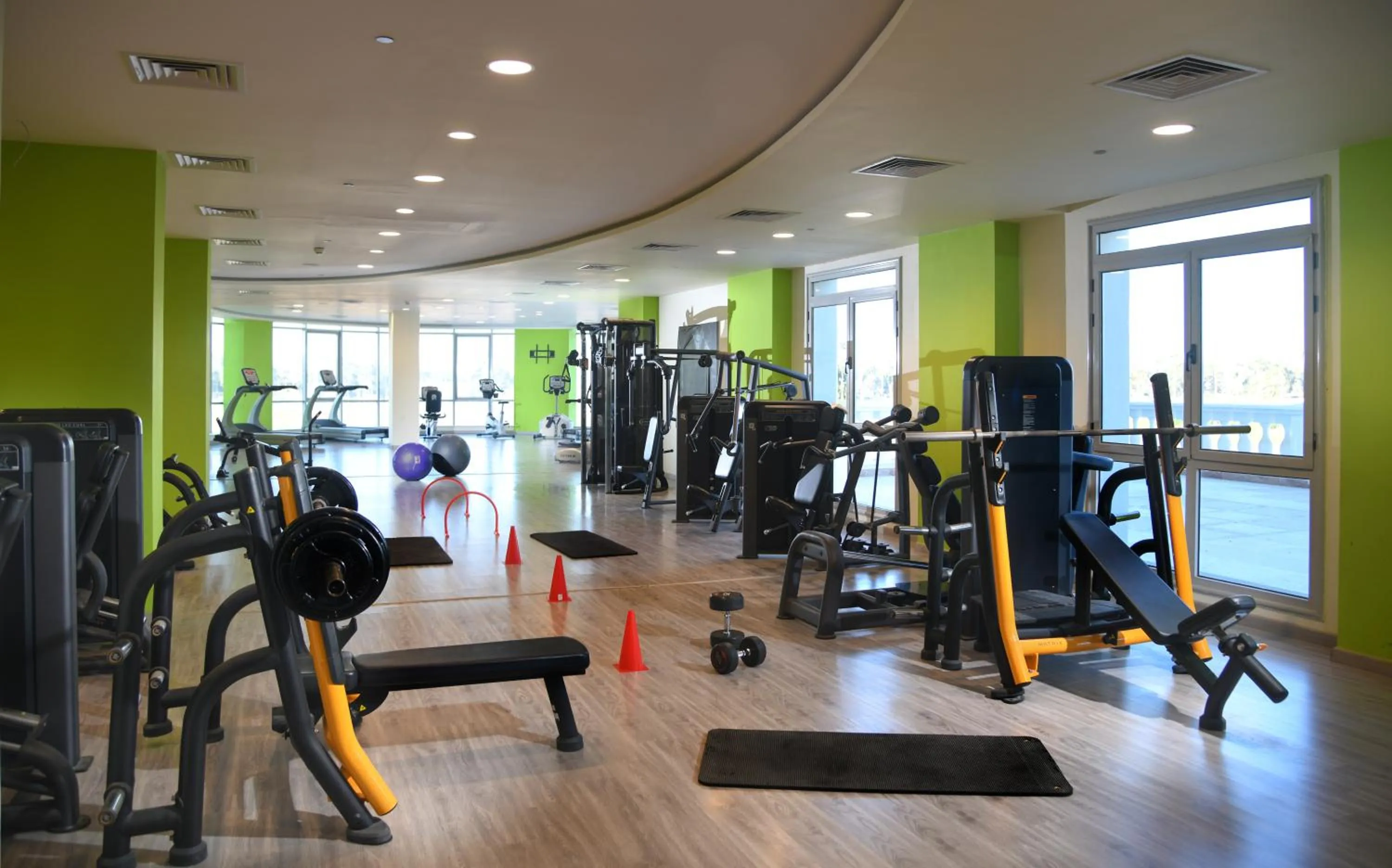 Fitness centre/facilities in Tolip El Forsan Hotel