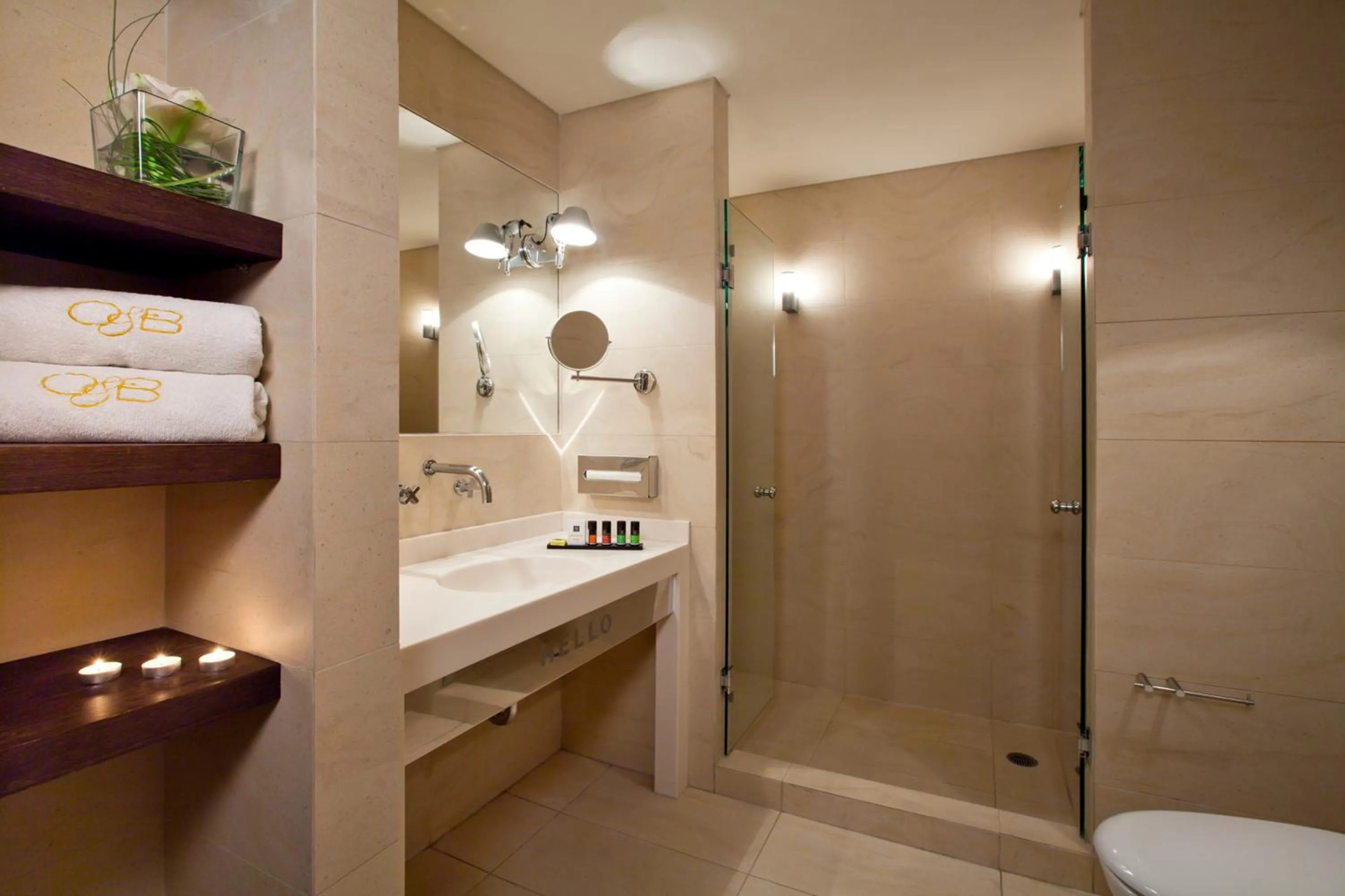 Bathroom in O&B Athens Boutique Hotel