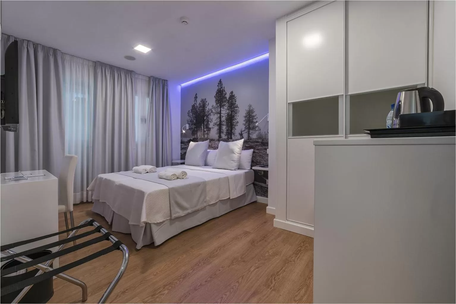 Bed in Hotel Ciudad del Mar