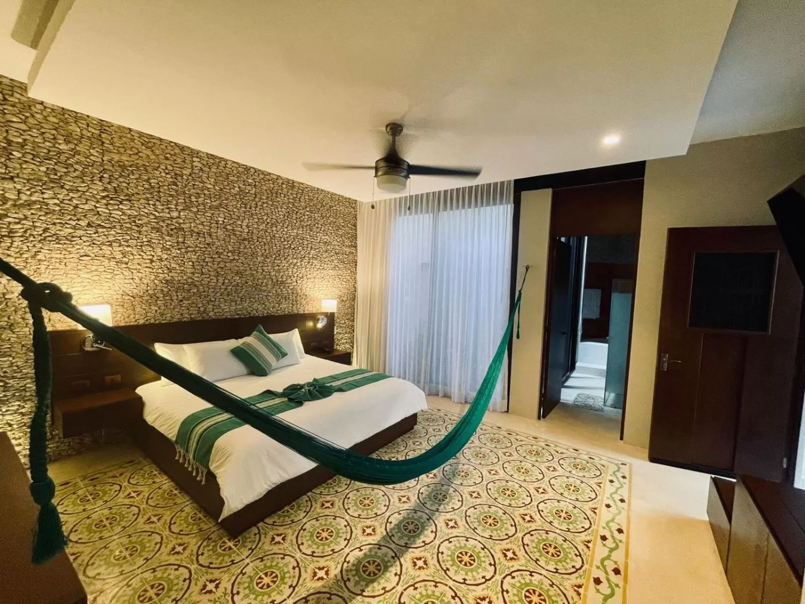 Bed in Hotel Marionetas