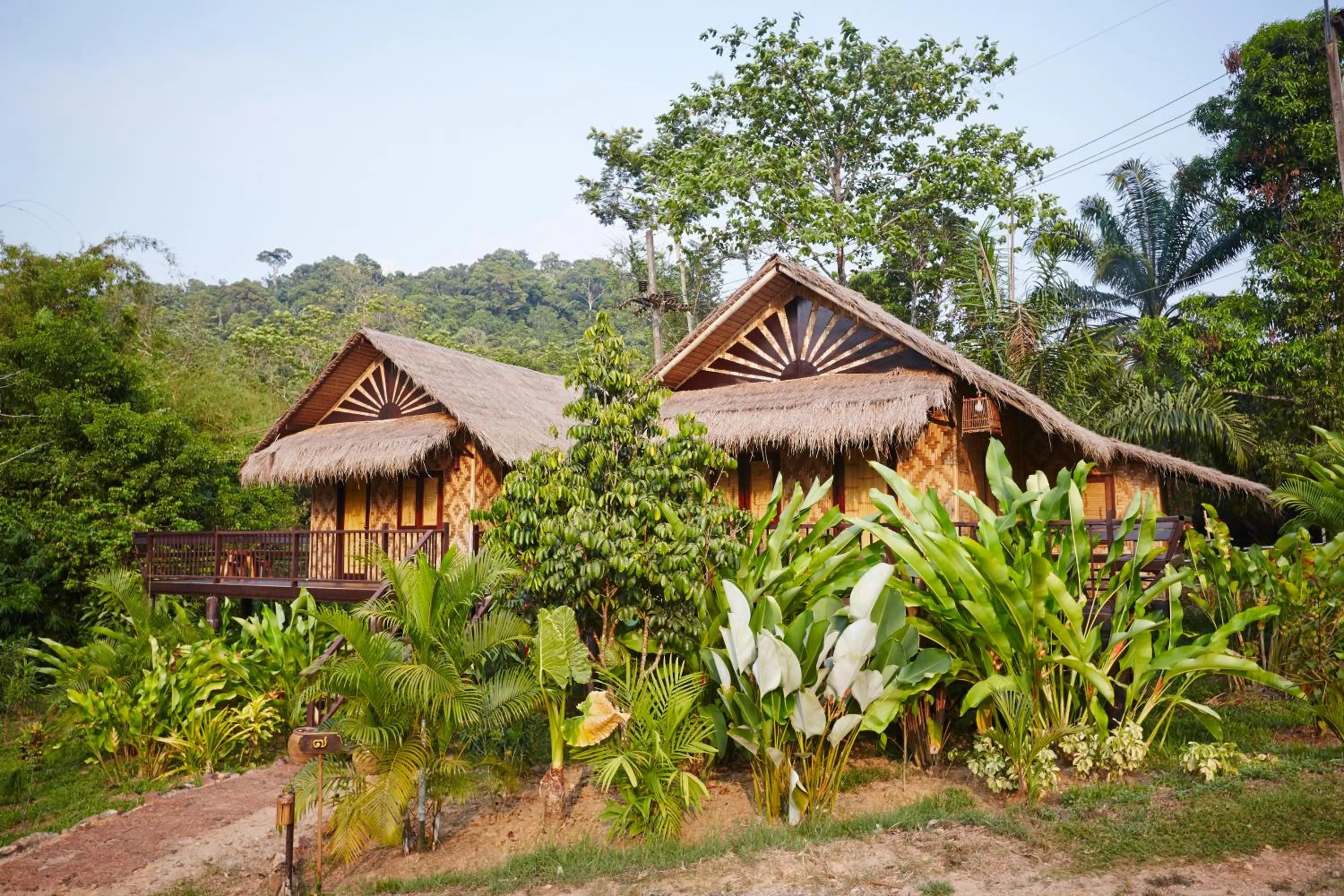 Garden view in Wareerak Hot Spring & Wellness- SHA Extra Plus