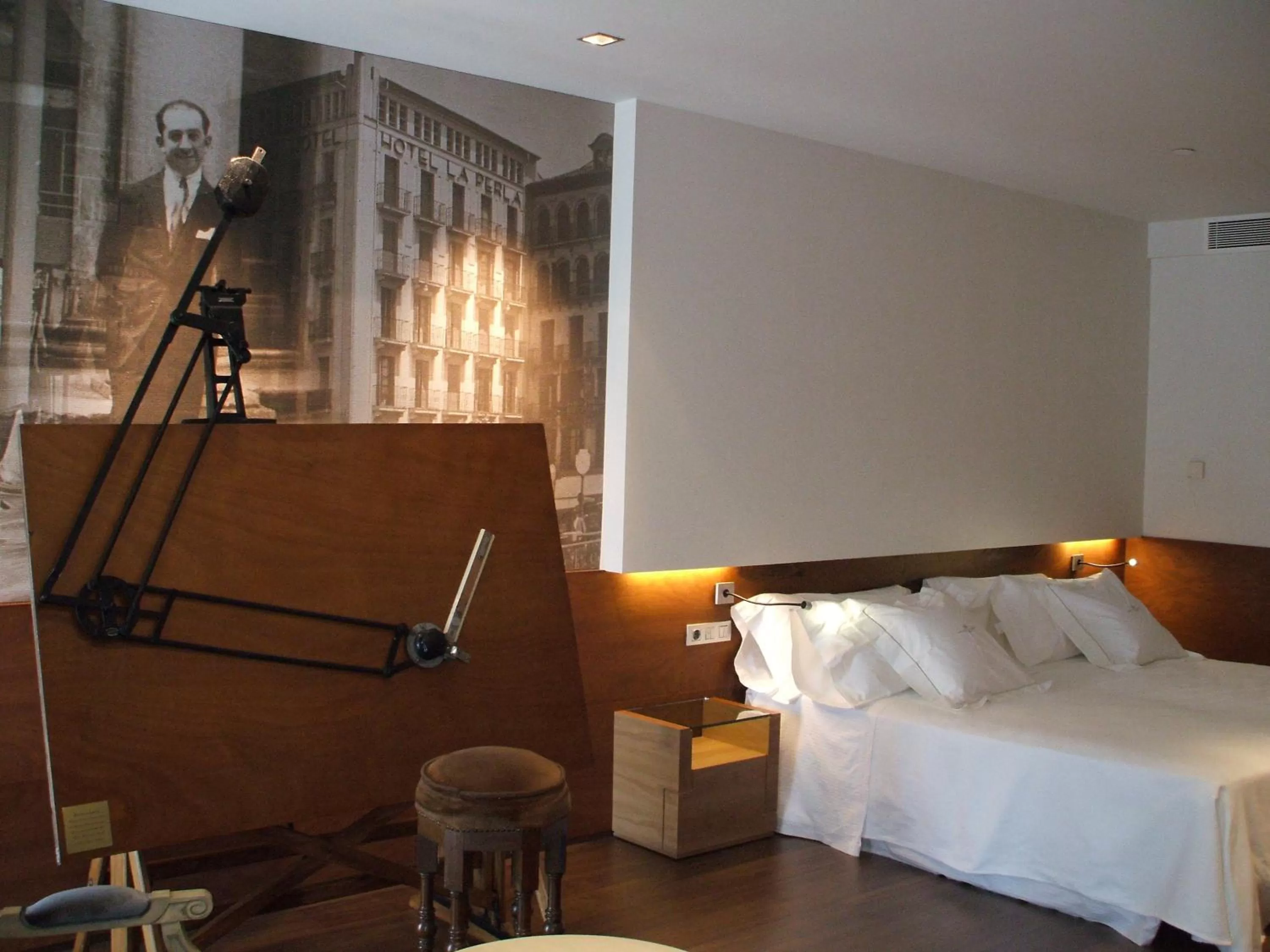 Bedroom, Bed in Gran Hotel La Perla