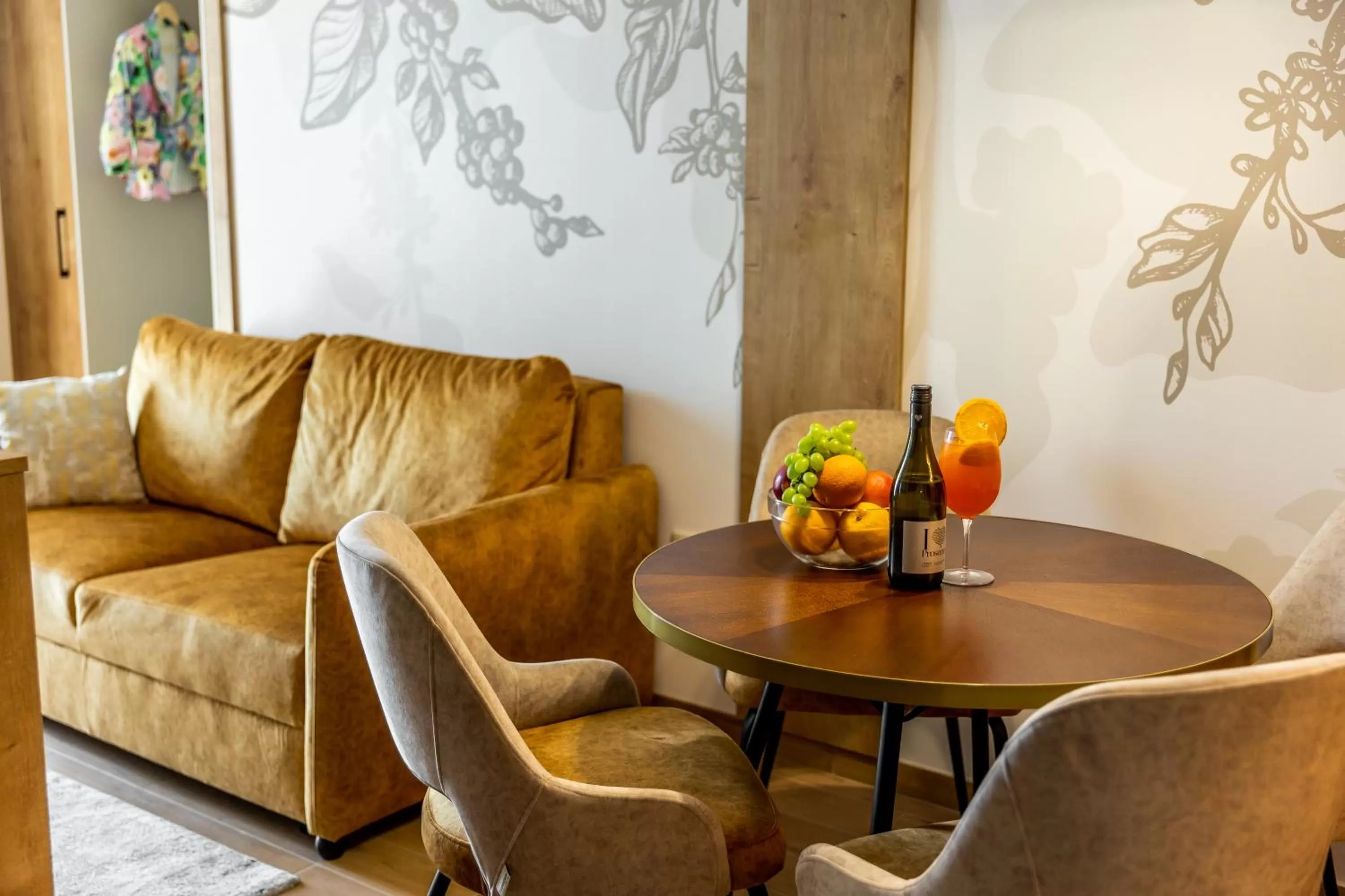 Living room in Mokka House Panzió