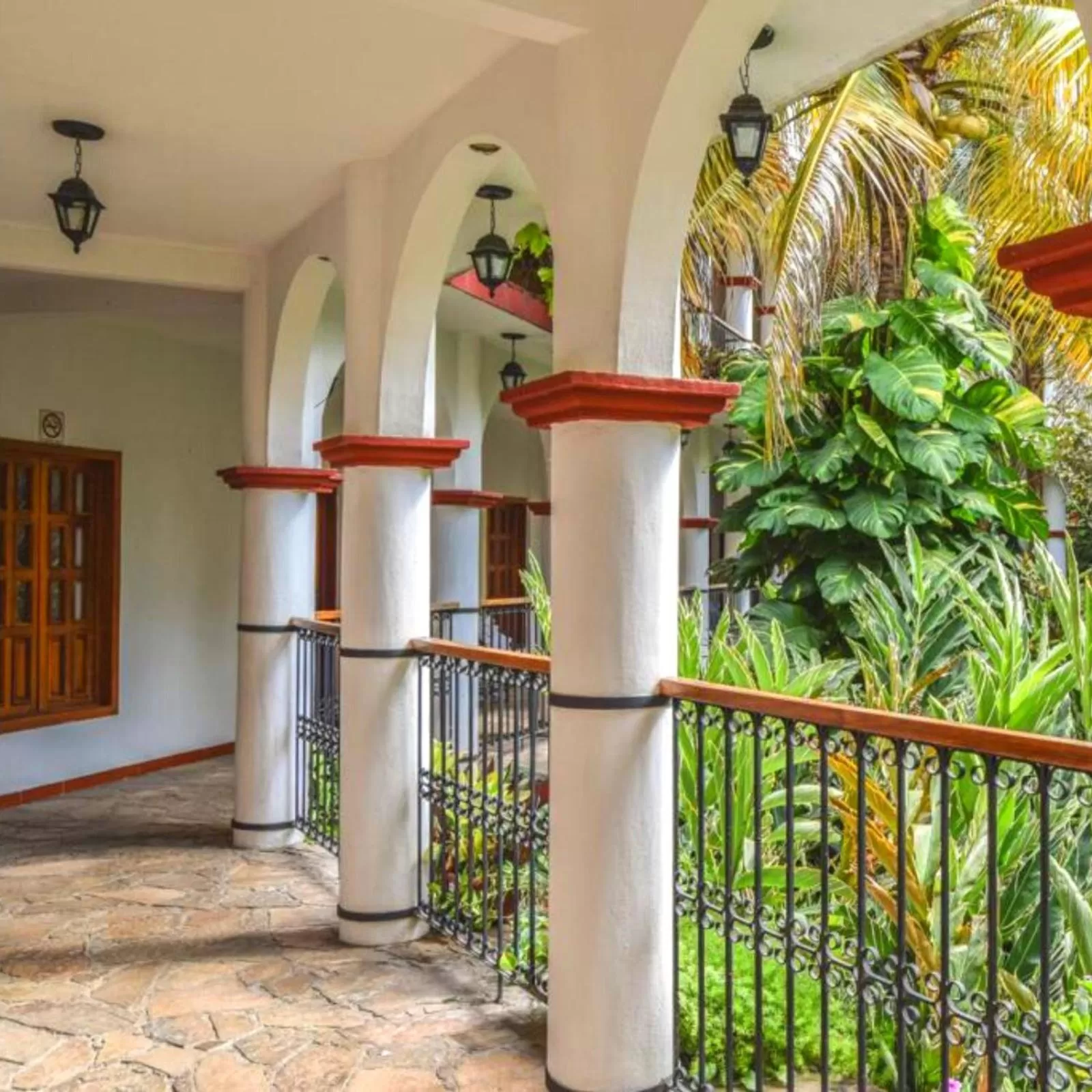 Garden in Hotel La Ceiba