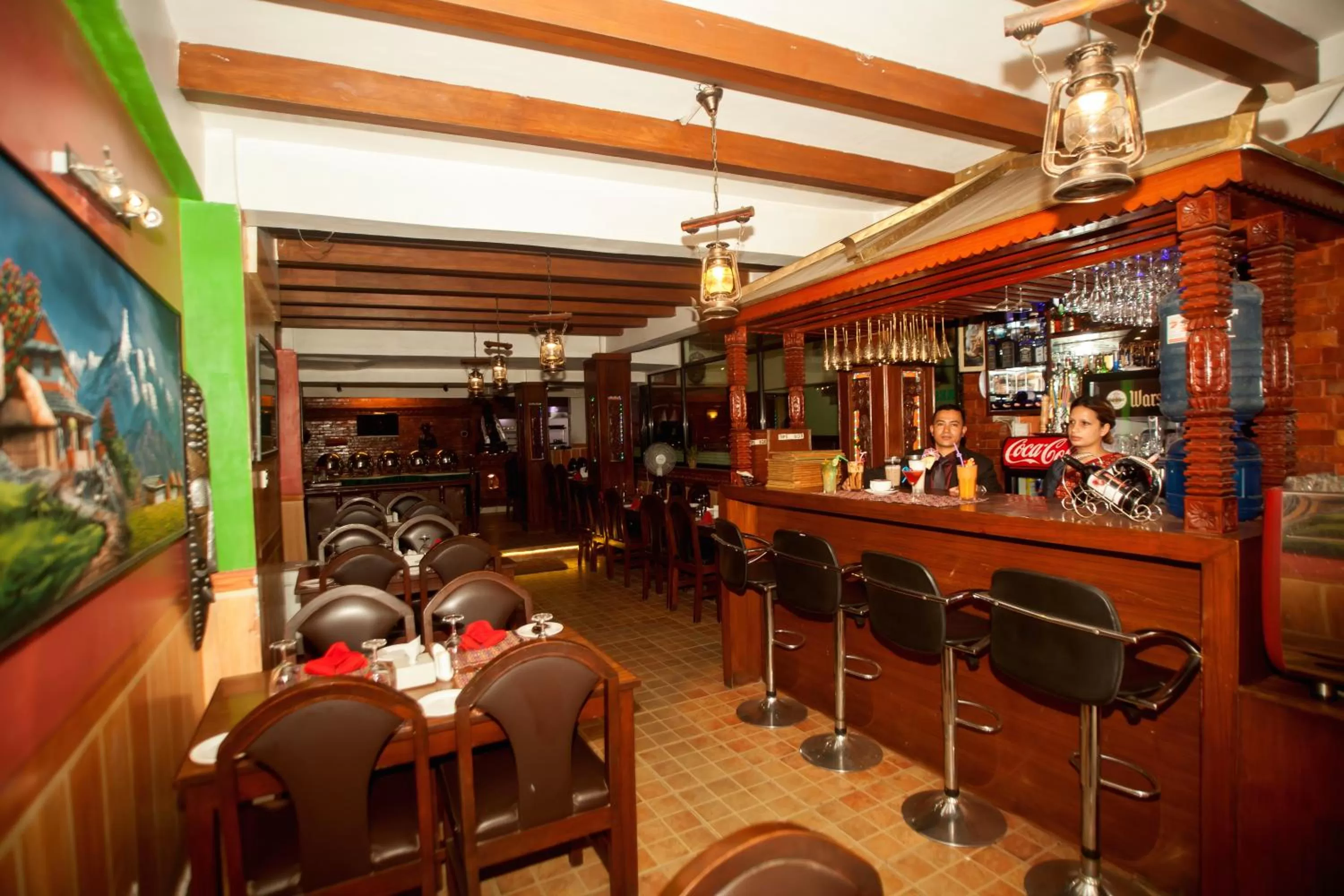 Restaurant/places to eat in Kathmandu Eco Hotel