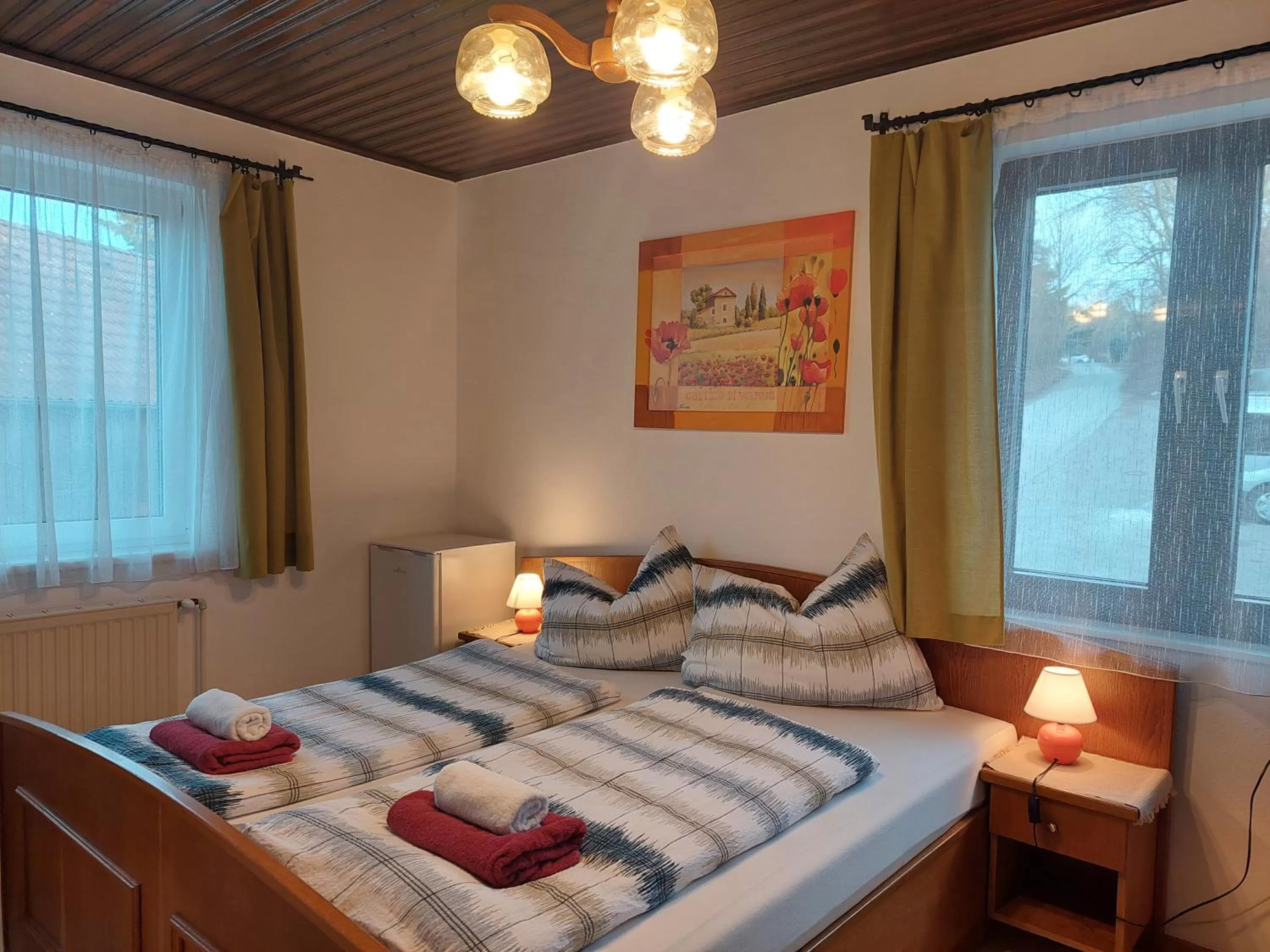 Bed in Pension Welserhof