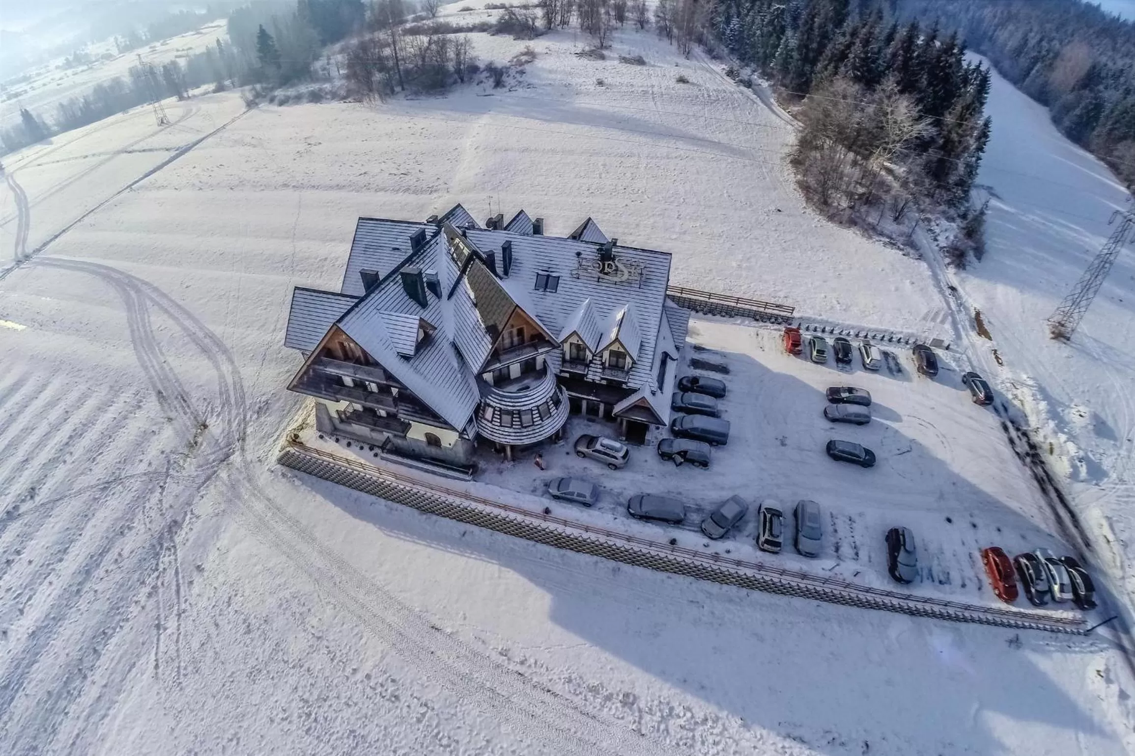 Bird's eye view in Hotel Górski