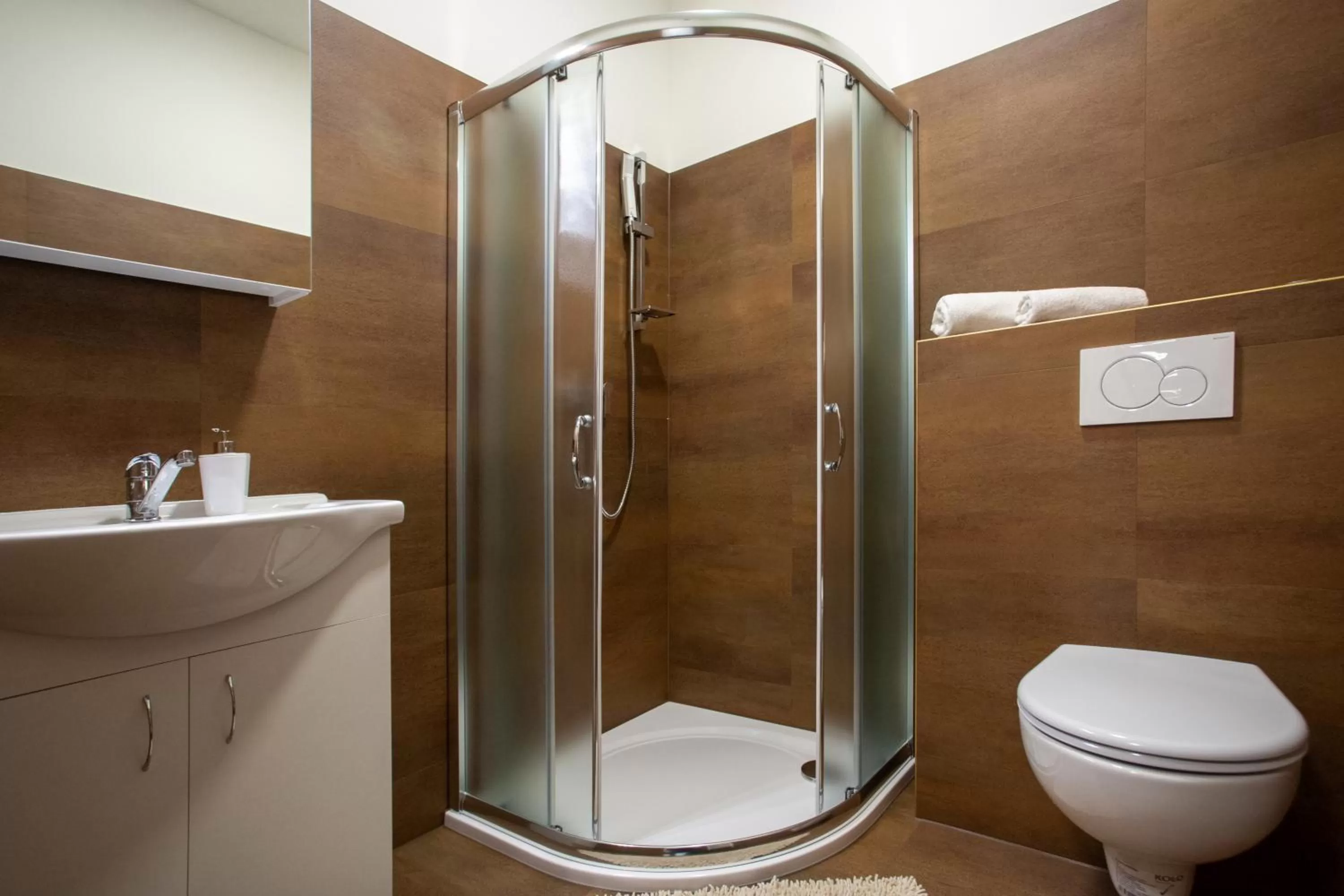 Bathroom in Agro Complex Apartments