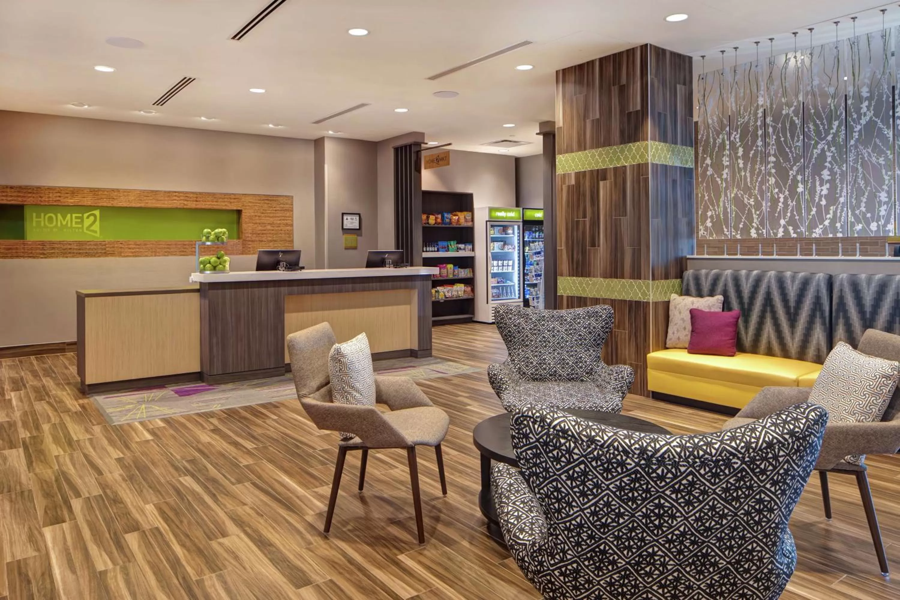 Lobby or reception in Home2 Suites By Hilton Charlotte Uptown