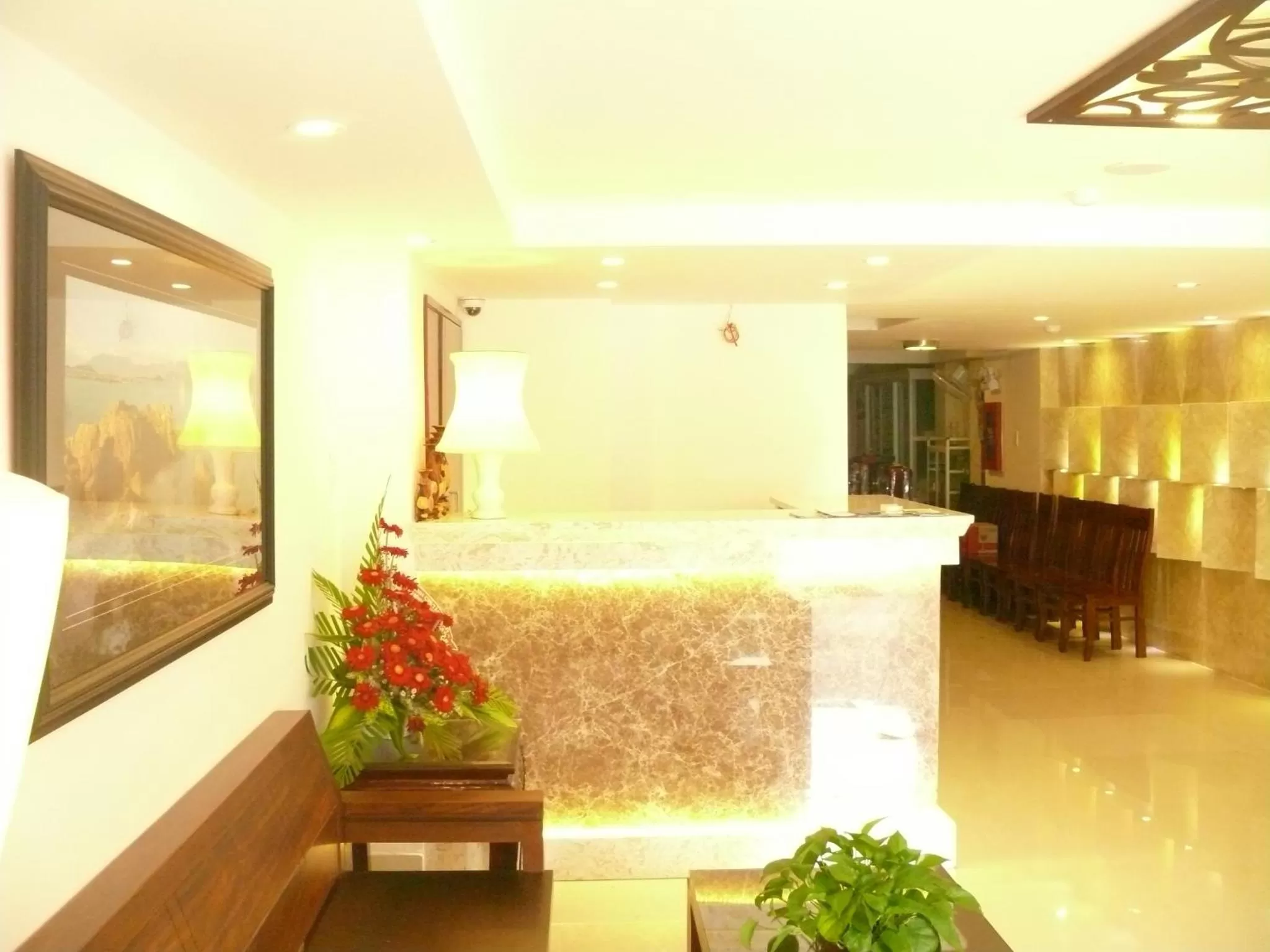Lobby or reception, Bed in Rex Hotel & Apartment