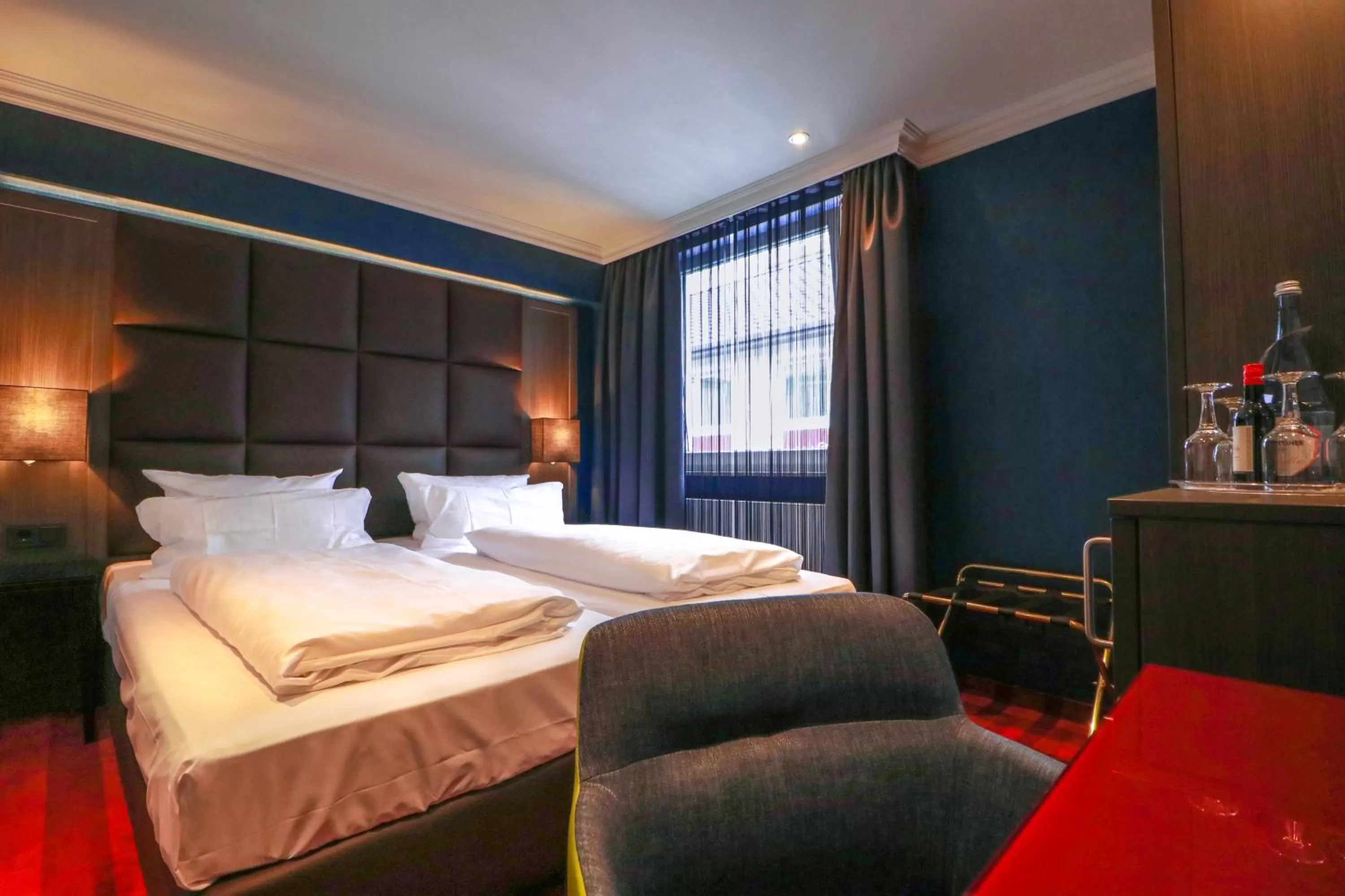 Bed in Hotel Haverkamp