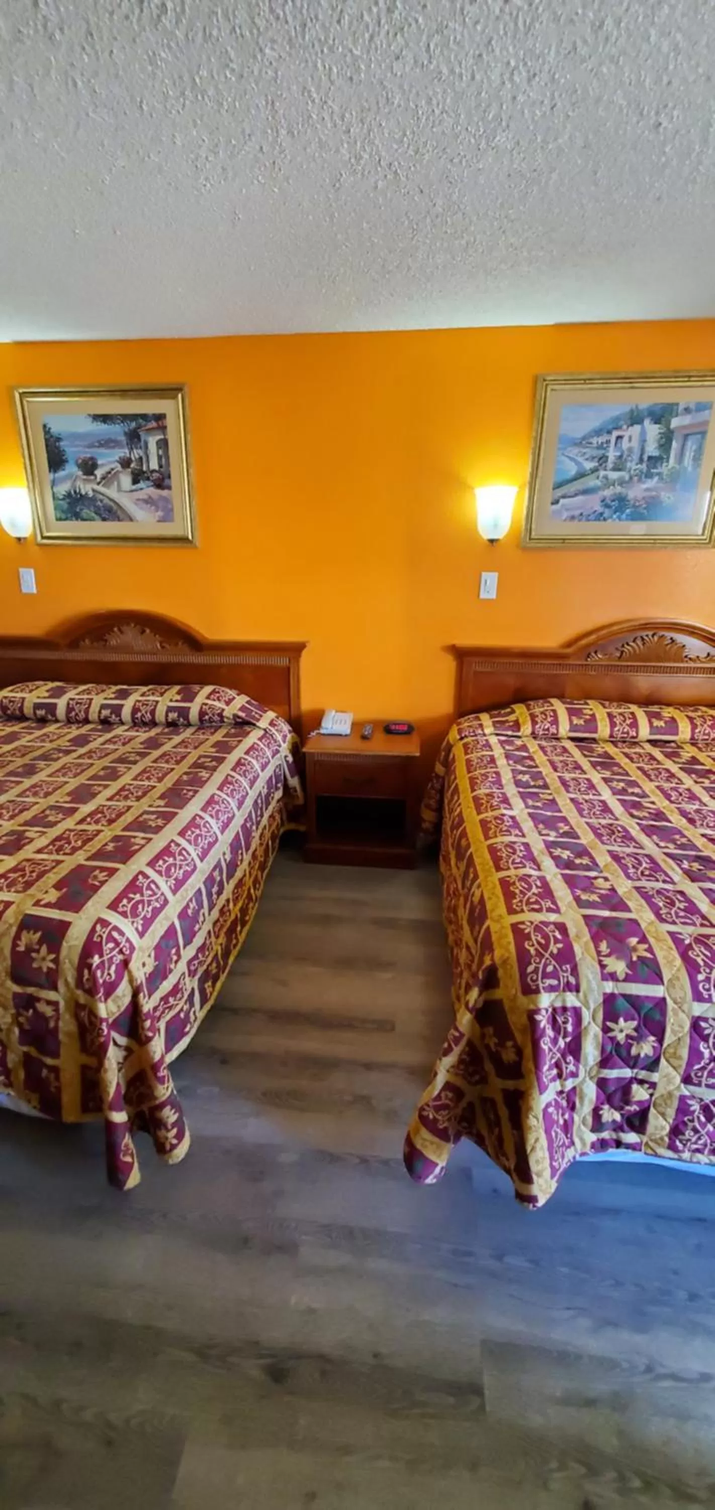 King Room with Two King Beds - single occupancy - Non-Smoking in Anaheim National Inn