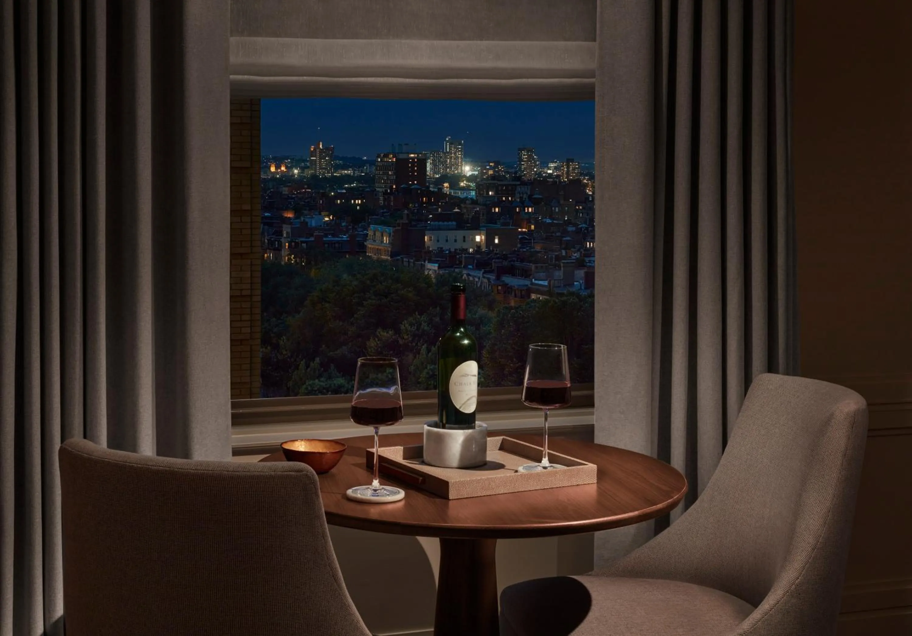 City view in The Newbury Boston