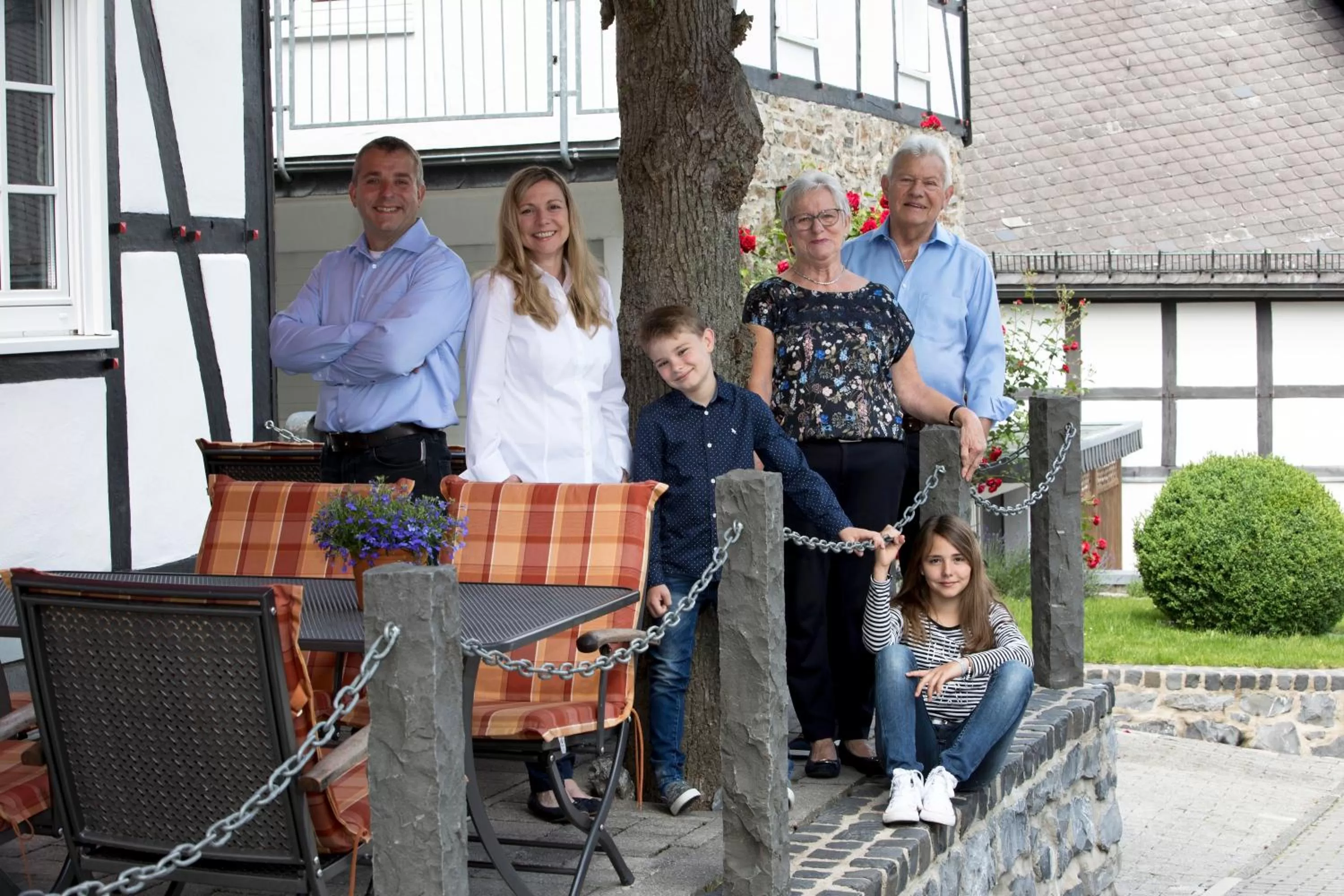 Family in Hotel Lindenhof