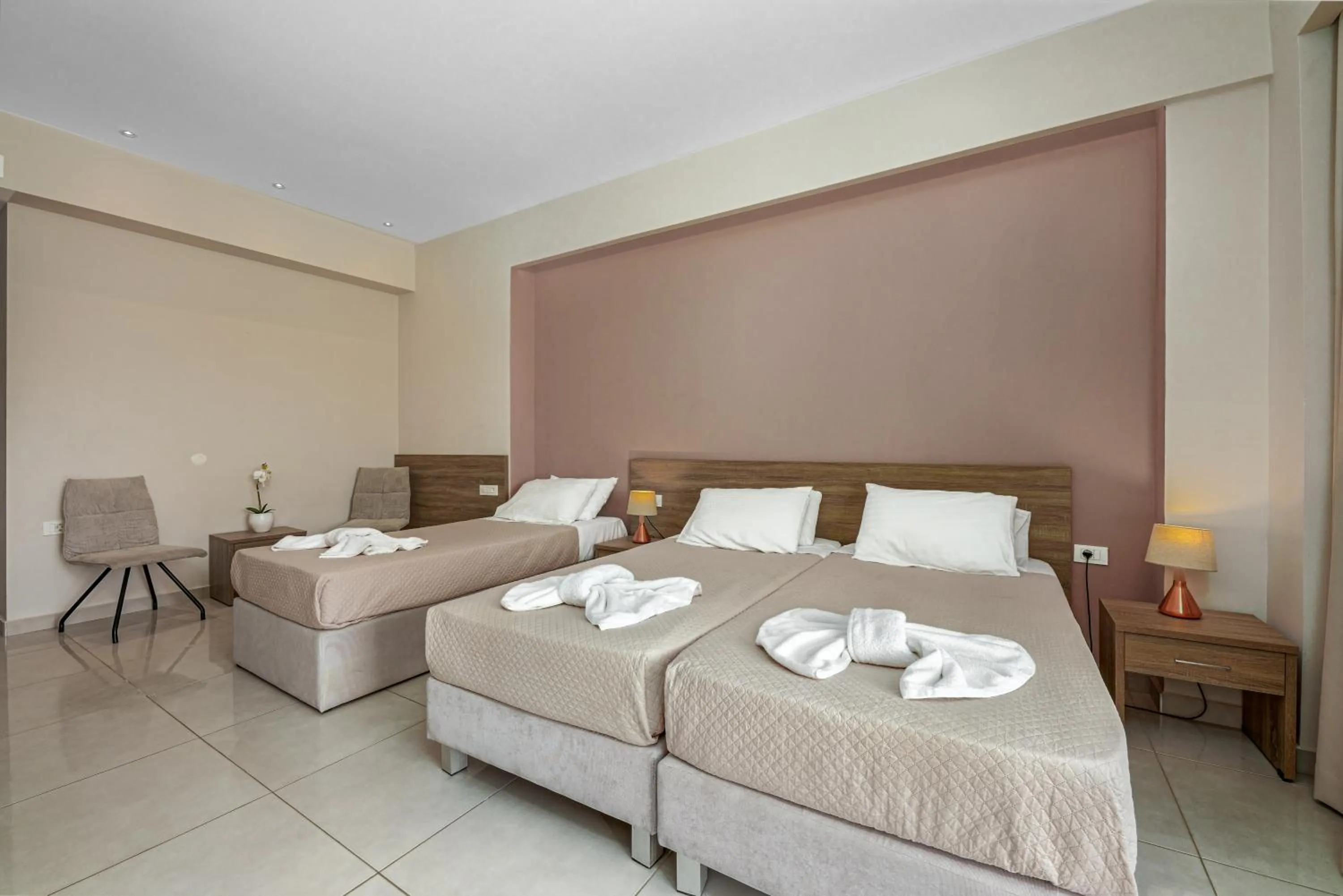 Photo of the whole room, Bed in Poseidon Beach Hotel