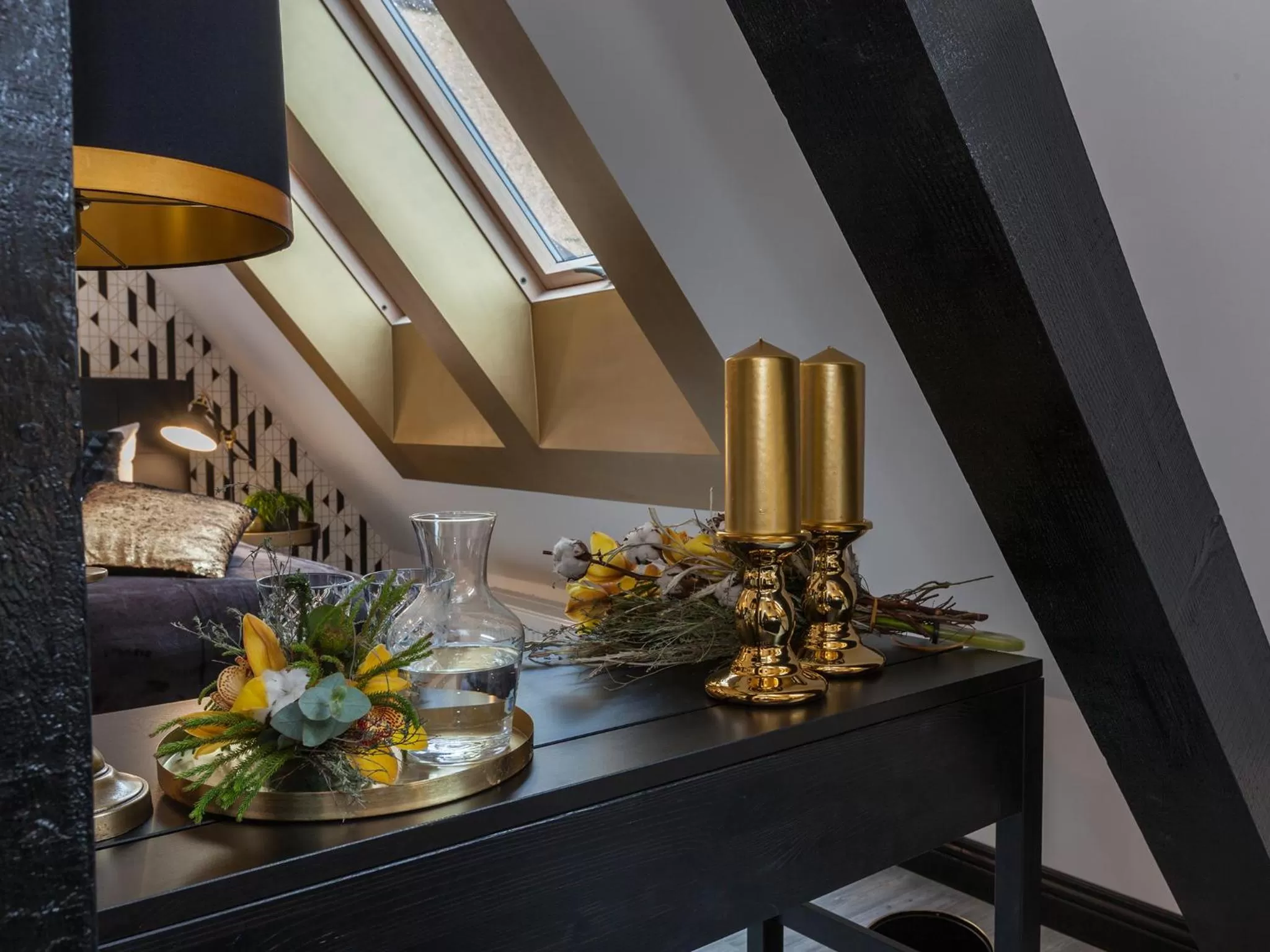 Decorative detail in Golden Prague Rooms