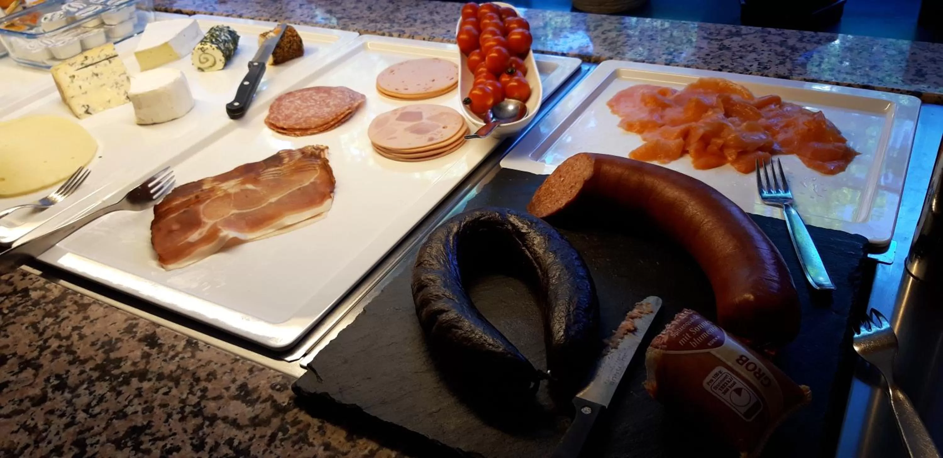 Buffet breakfast in Alemannenhof Hotel Engel