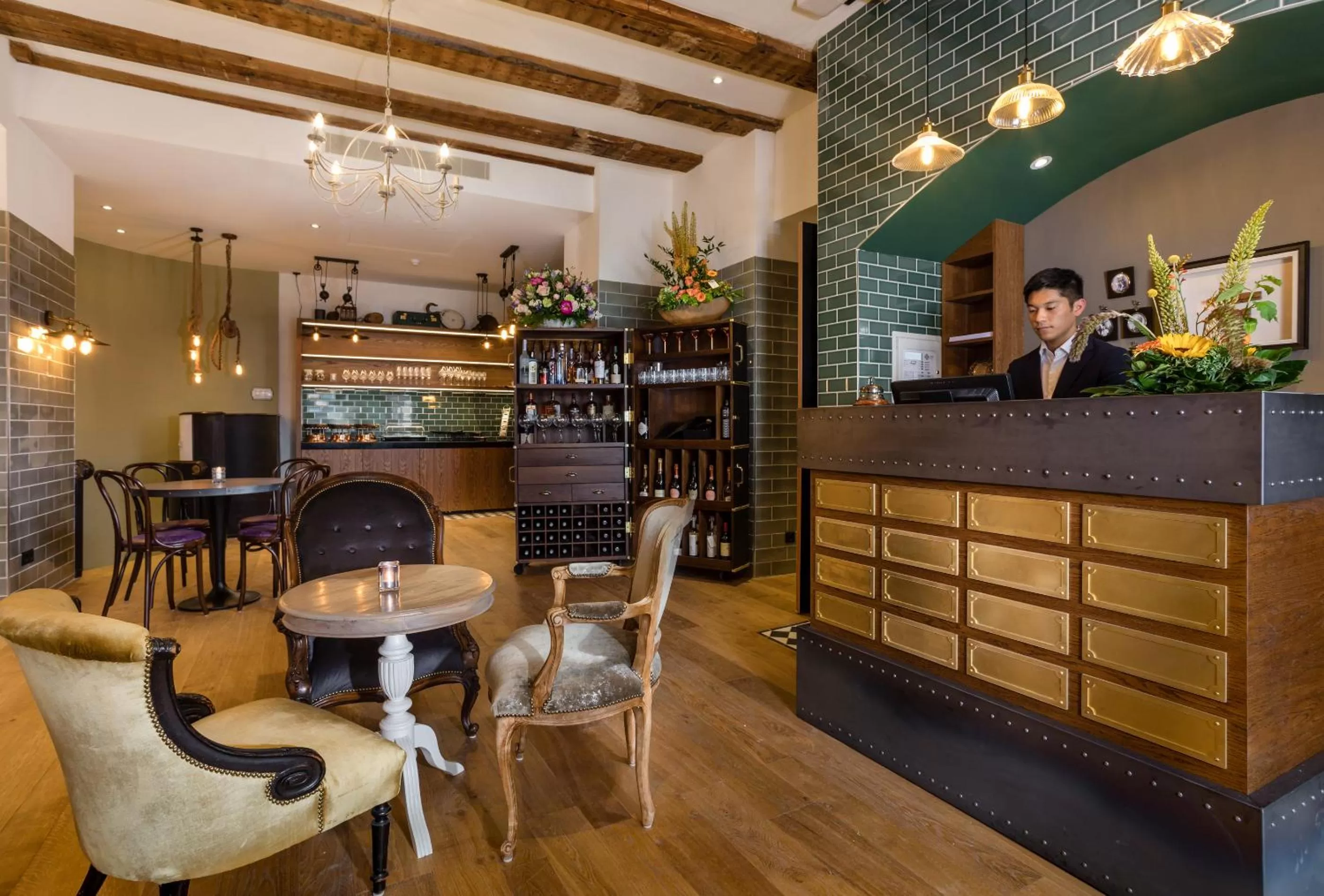 Lobby or reception in The Hendrick's Hotel