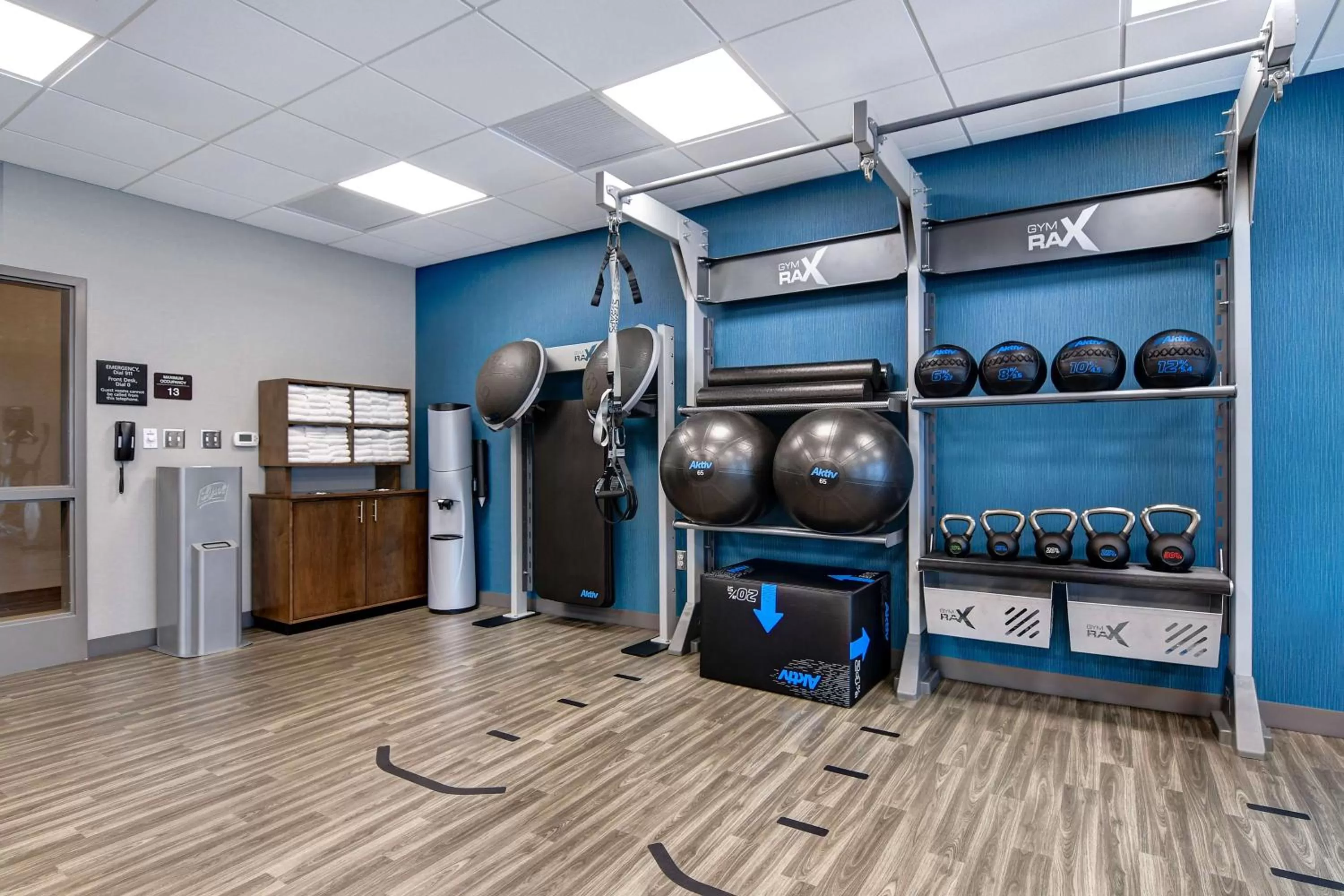 Fitness centre/facilities in Hampton Inn & Suites Canal Winchester Columbus