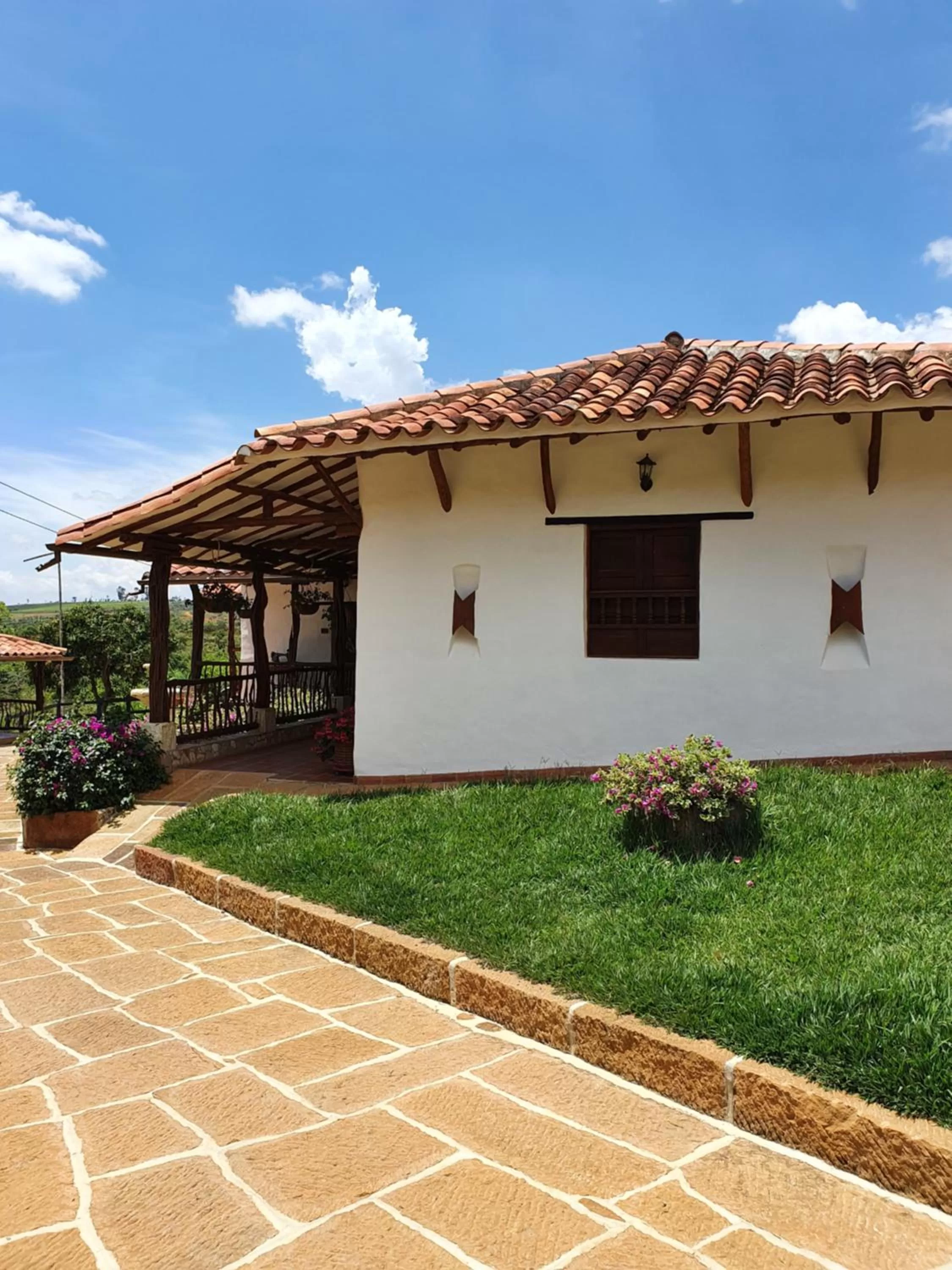 Garden in Hotel Campestre Ataraxia Barichara