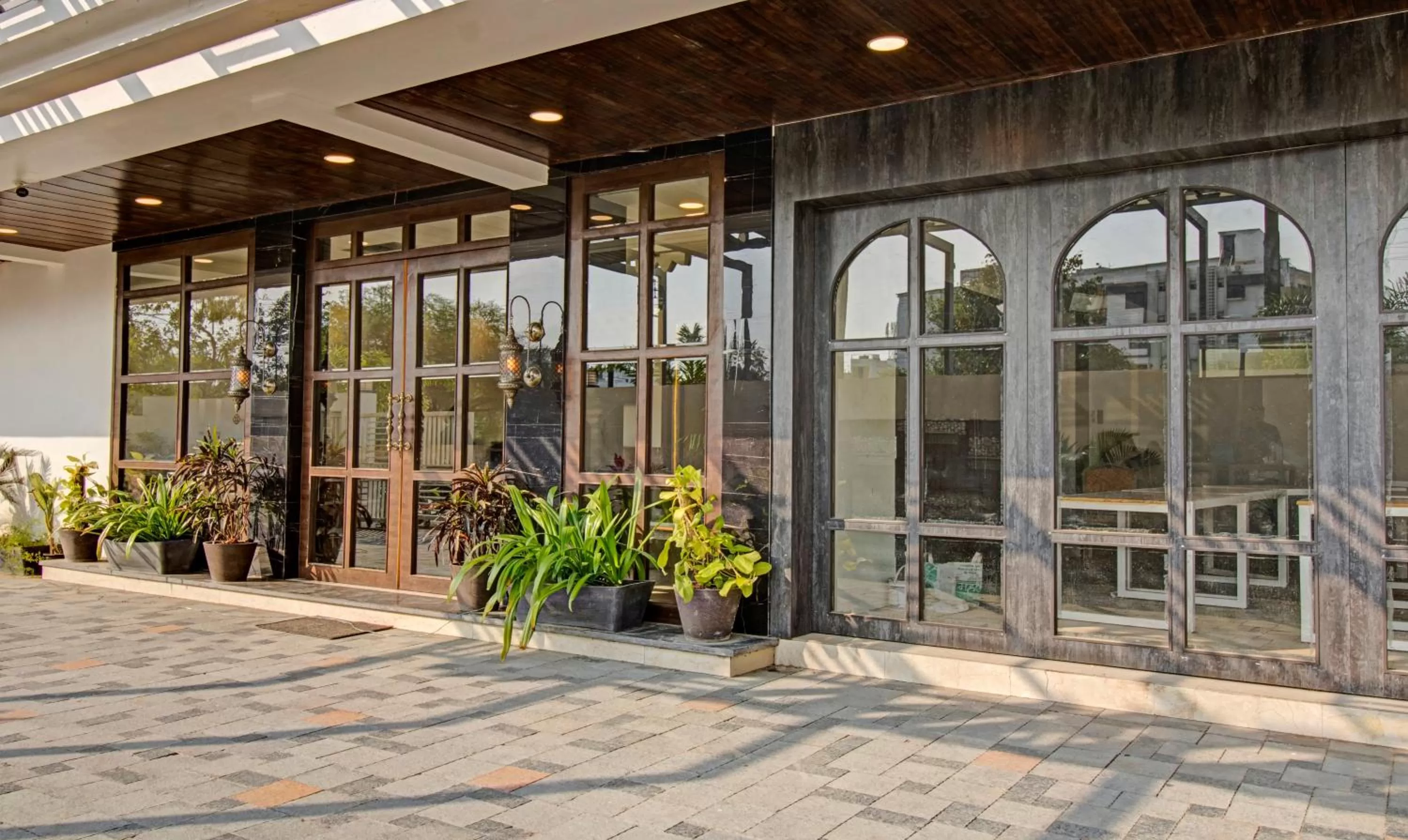 Facade/entrance in Treebo Premium Median Inn