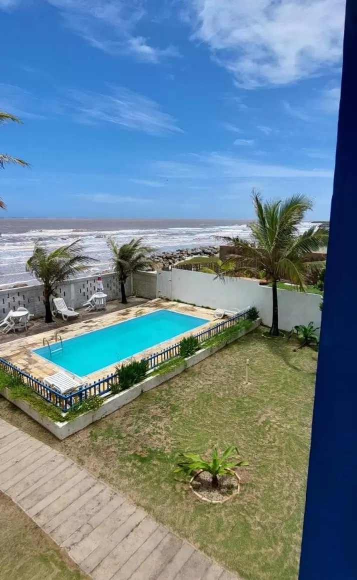 Garden view in Pousada Solar das Flores