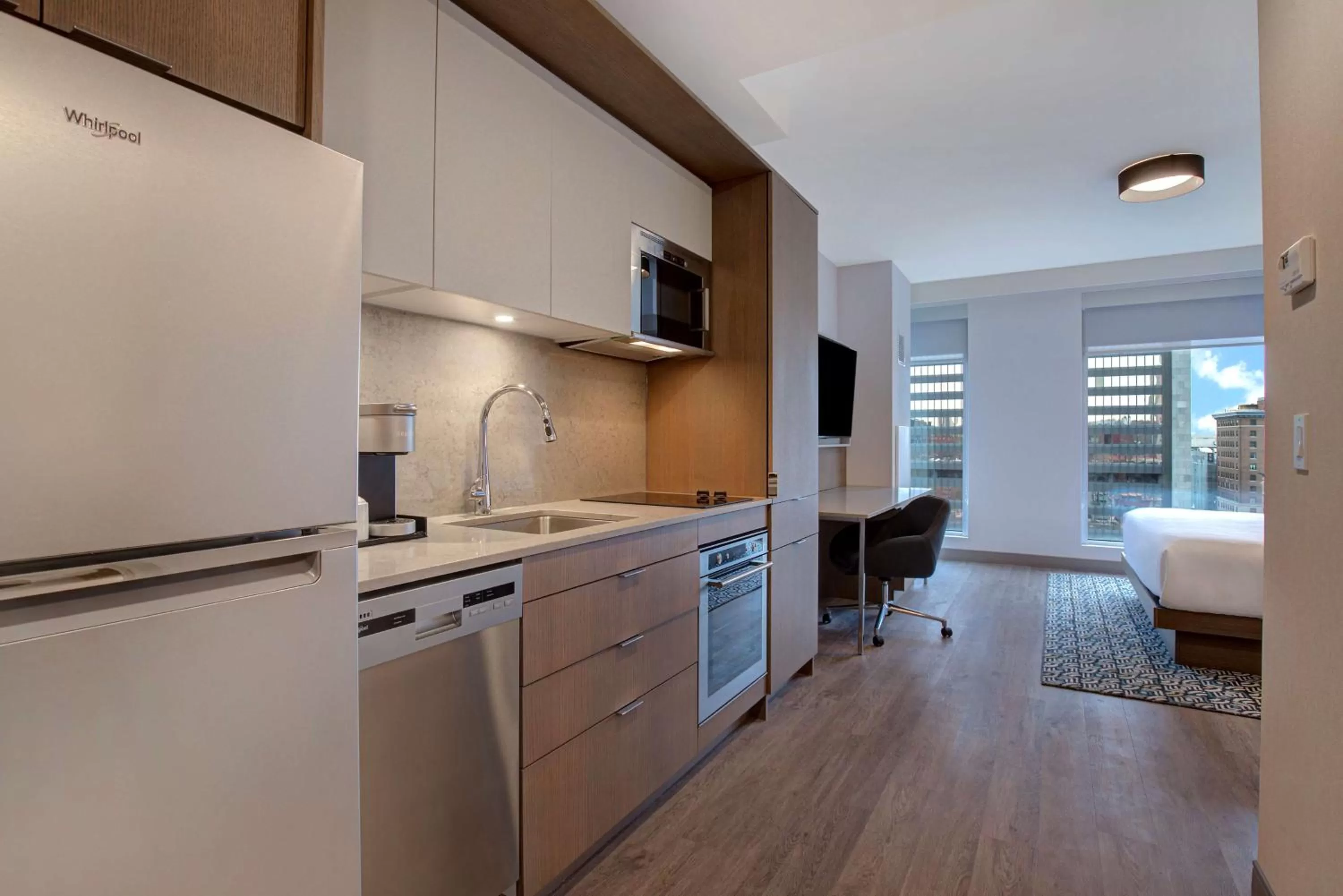 Kitchen or kitchenette in Homewood Suites By Hilton Montreal Downtown