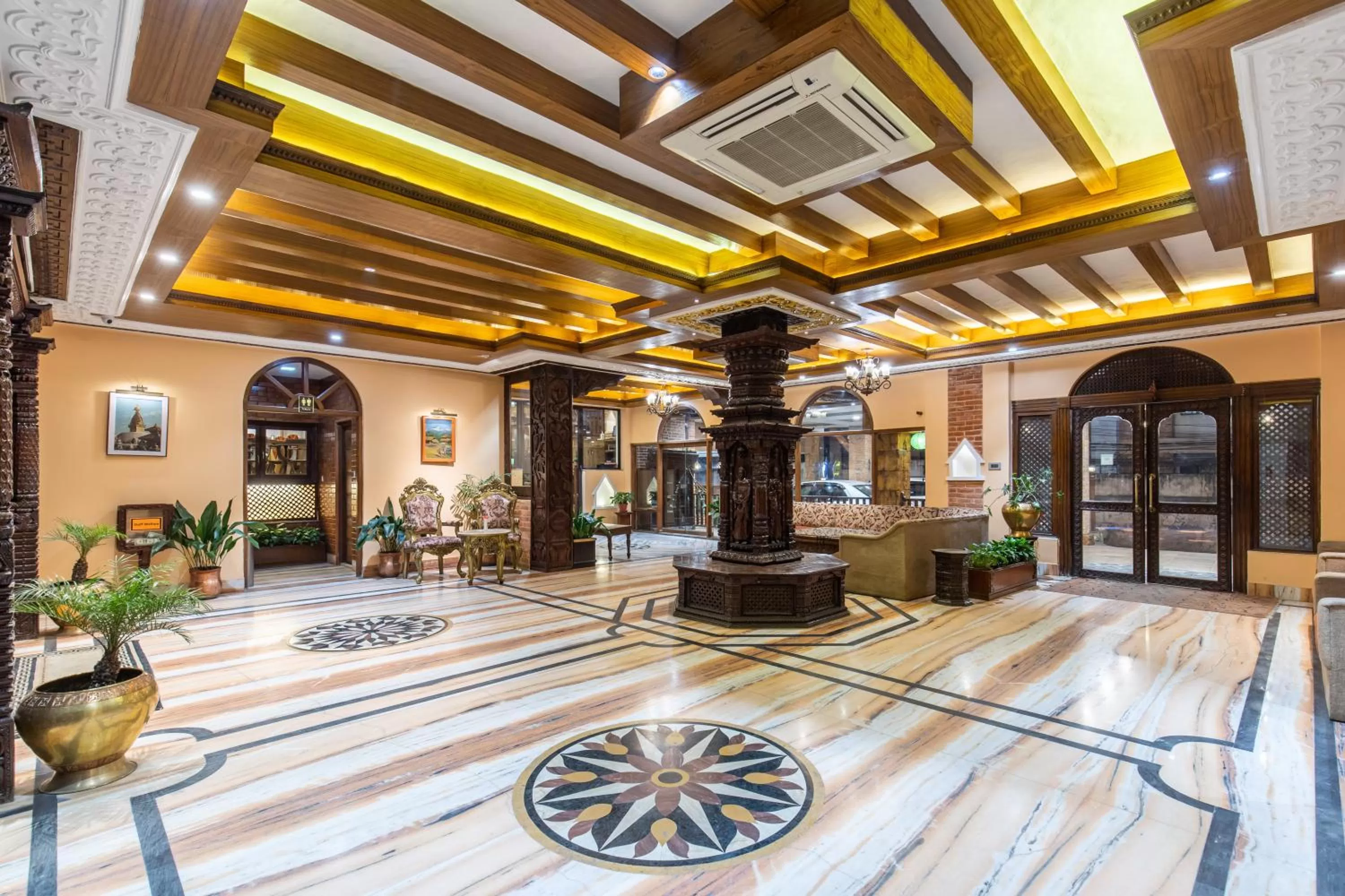 Lobby or reception in Hotel Manang - Thamel, Kathmandu