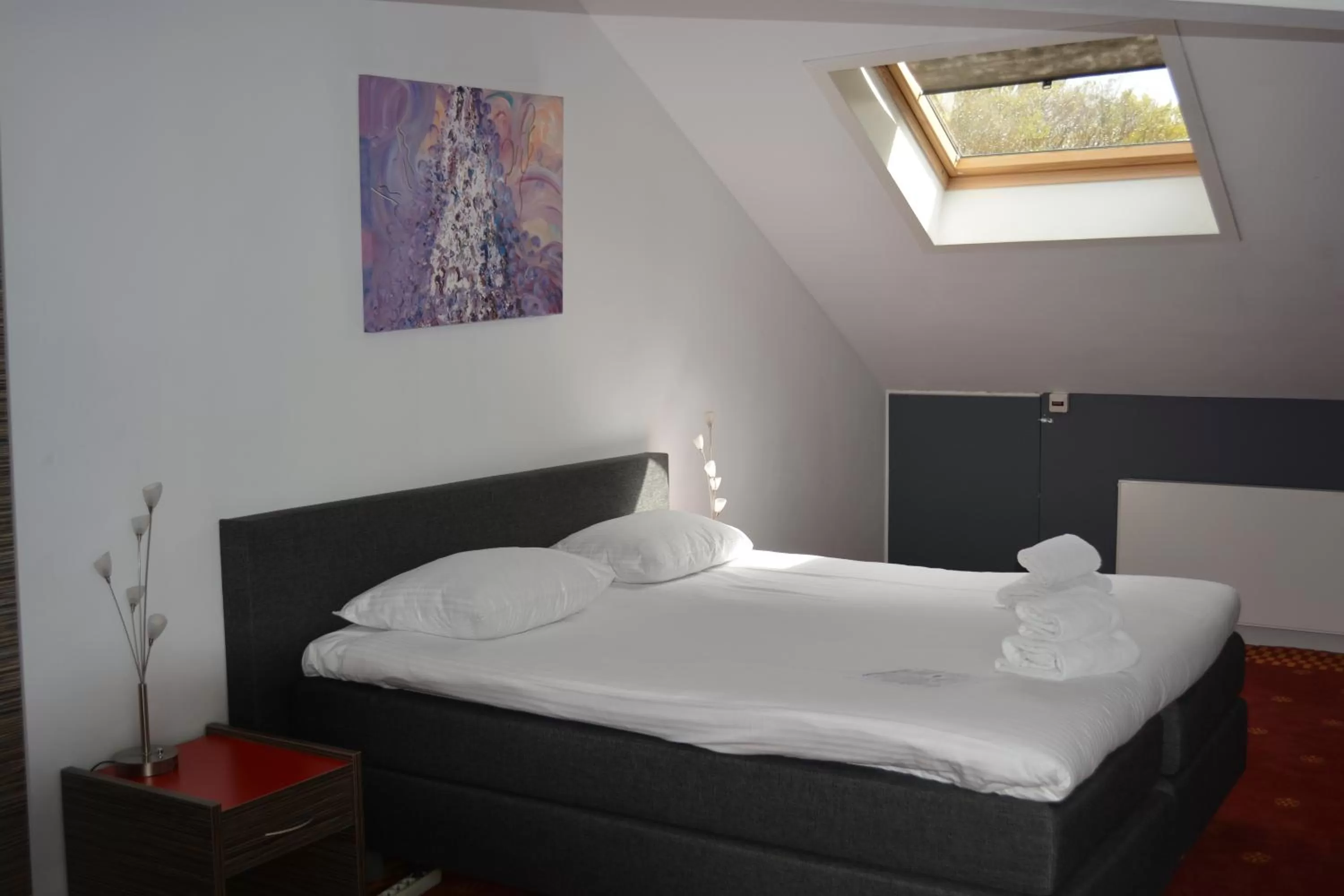 Bedroom, Bed in Hotel Oranjeoord