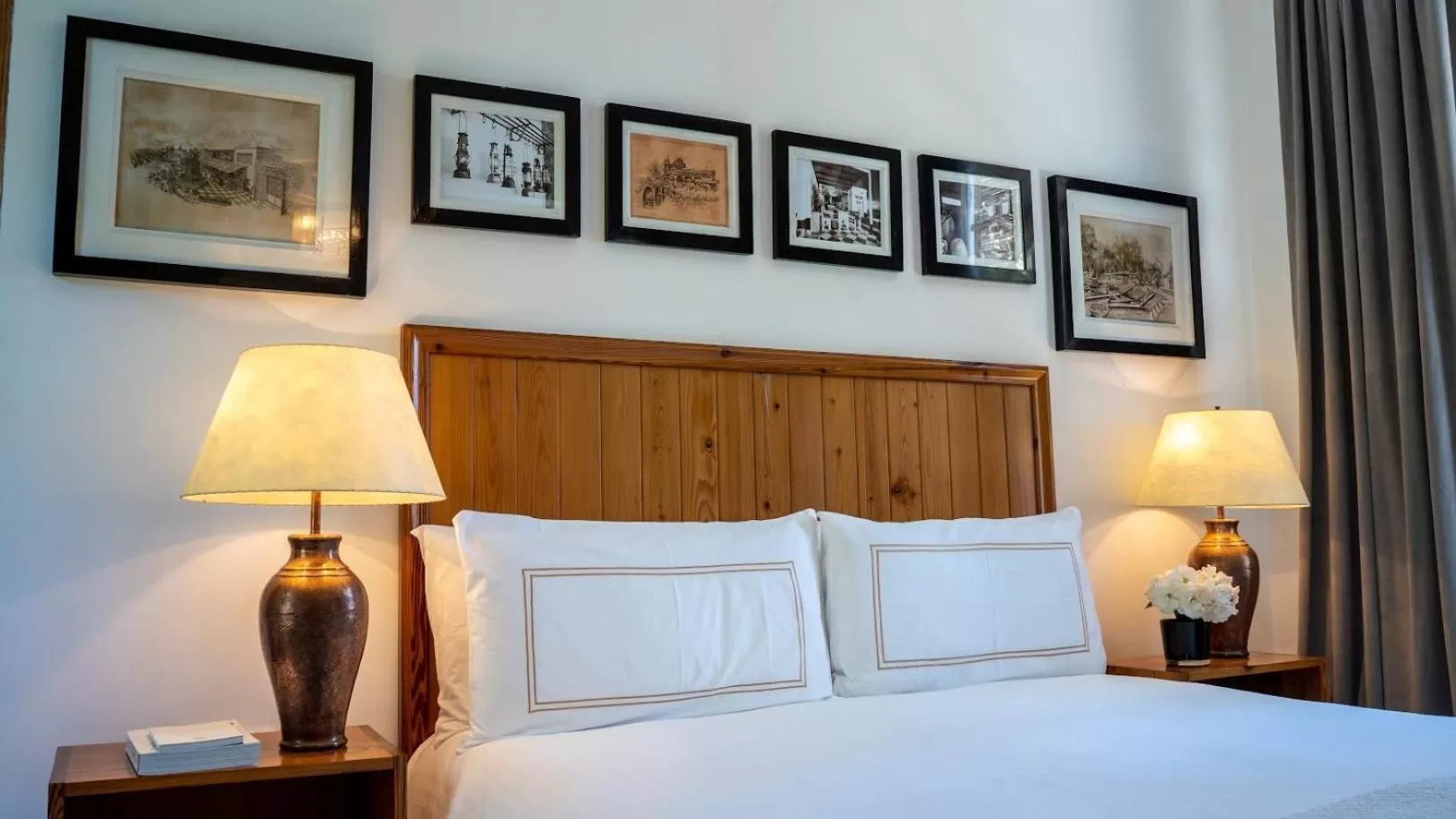 Bed in Narbona Wine Lodge