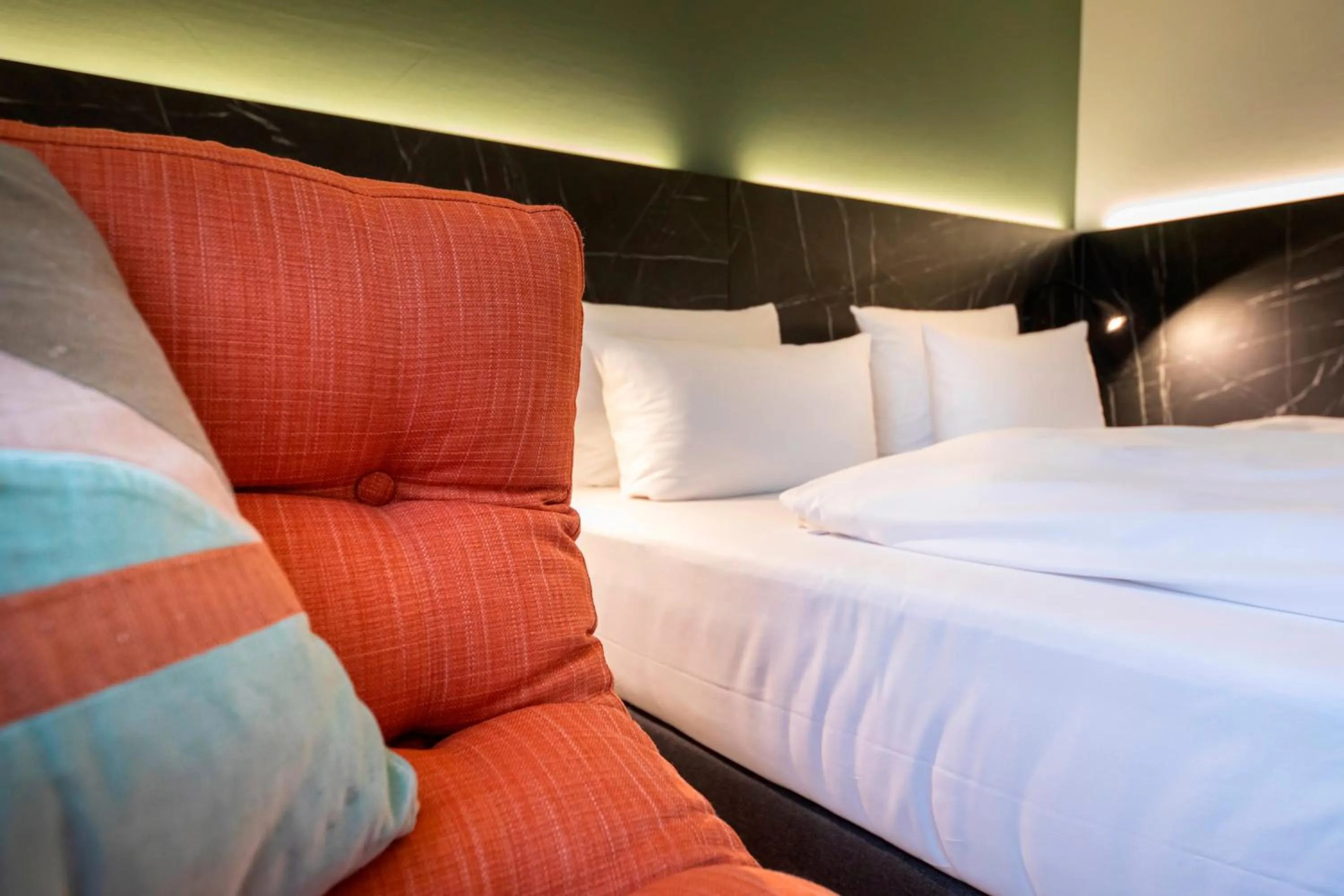 Bed in ACHAT Hotel Stuttgart Airport Messe