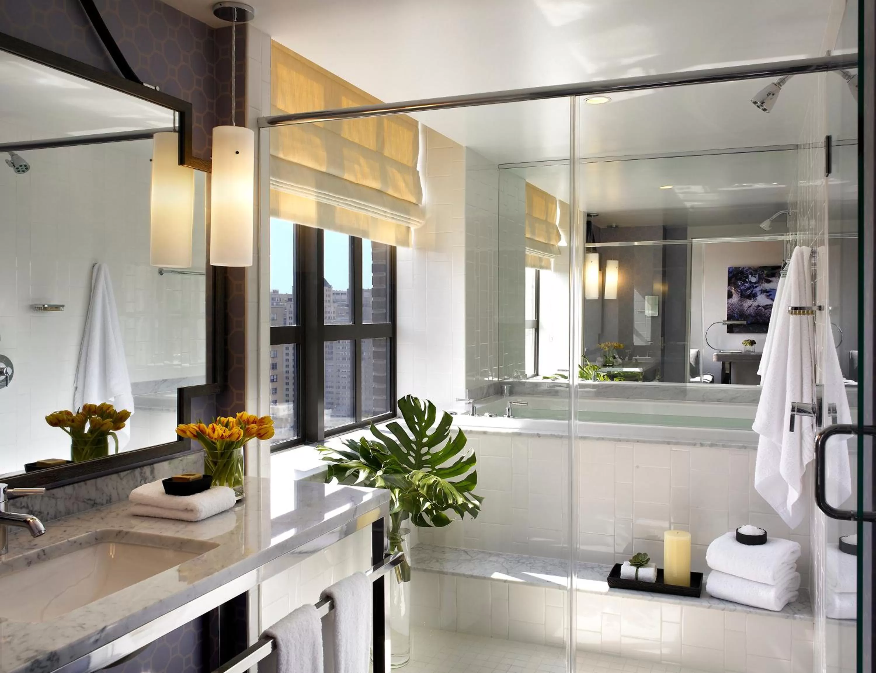 Bathroom in Kimpton Hotel Palomar Philadelphia by IHG