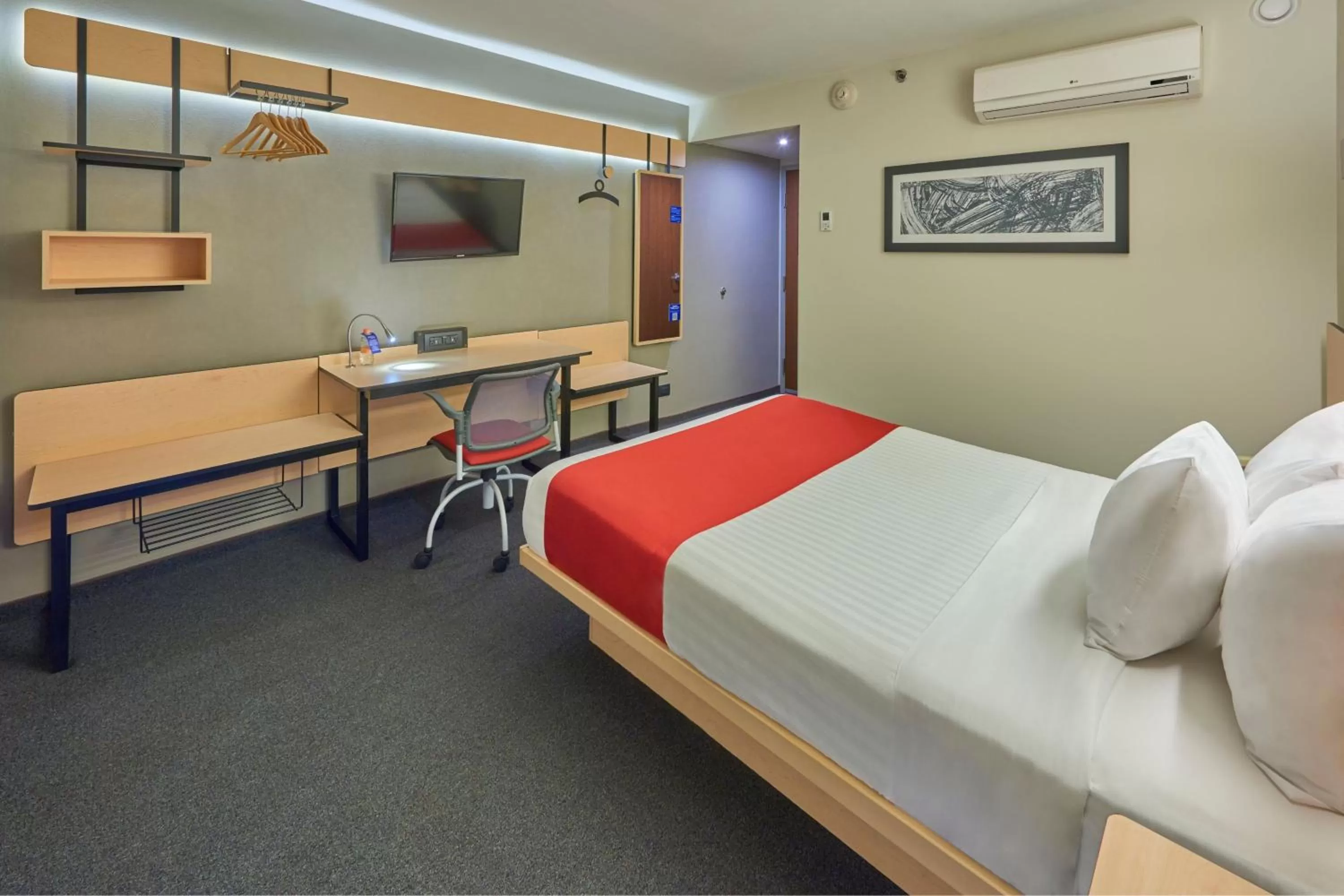 Bedroom, Bed in City Express by Marriott Cananea
