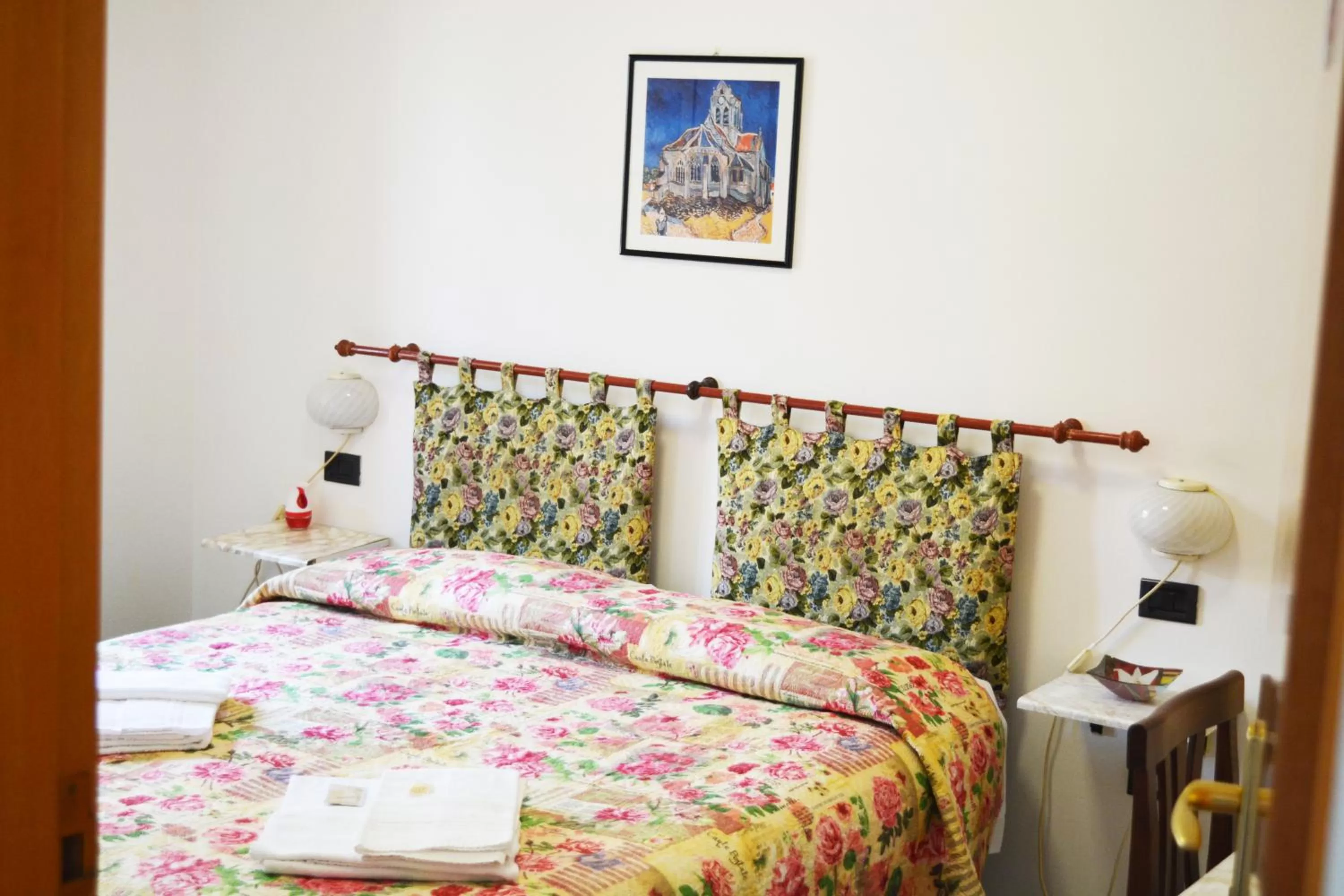 Bed in Cantina Dell'Arte