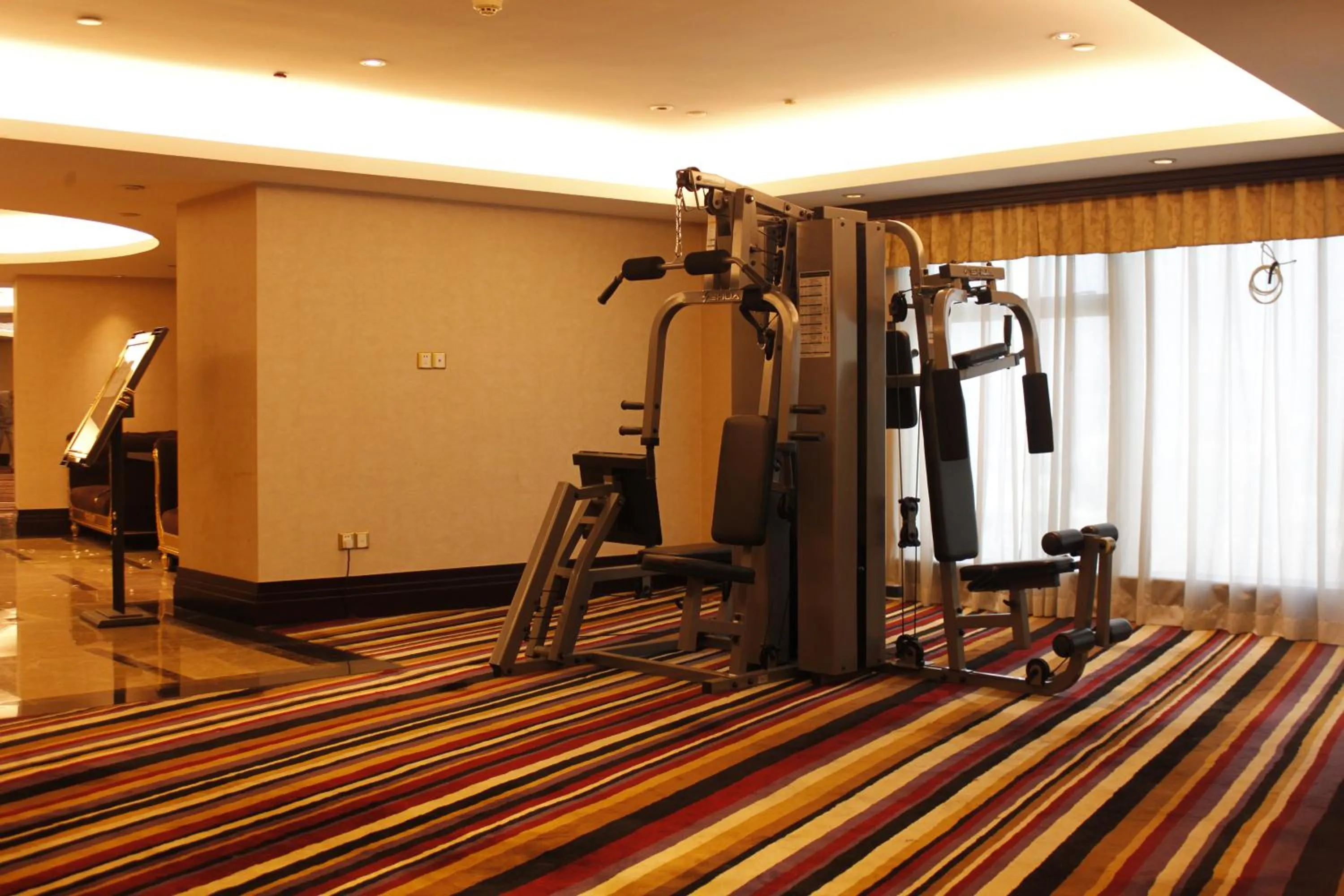 Fitness centre/facilities in Royal Mediterranean Hotel