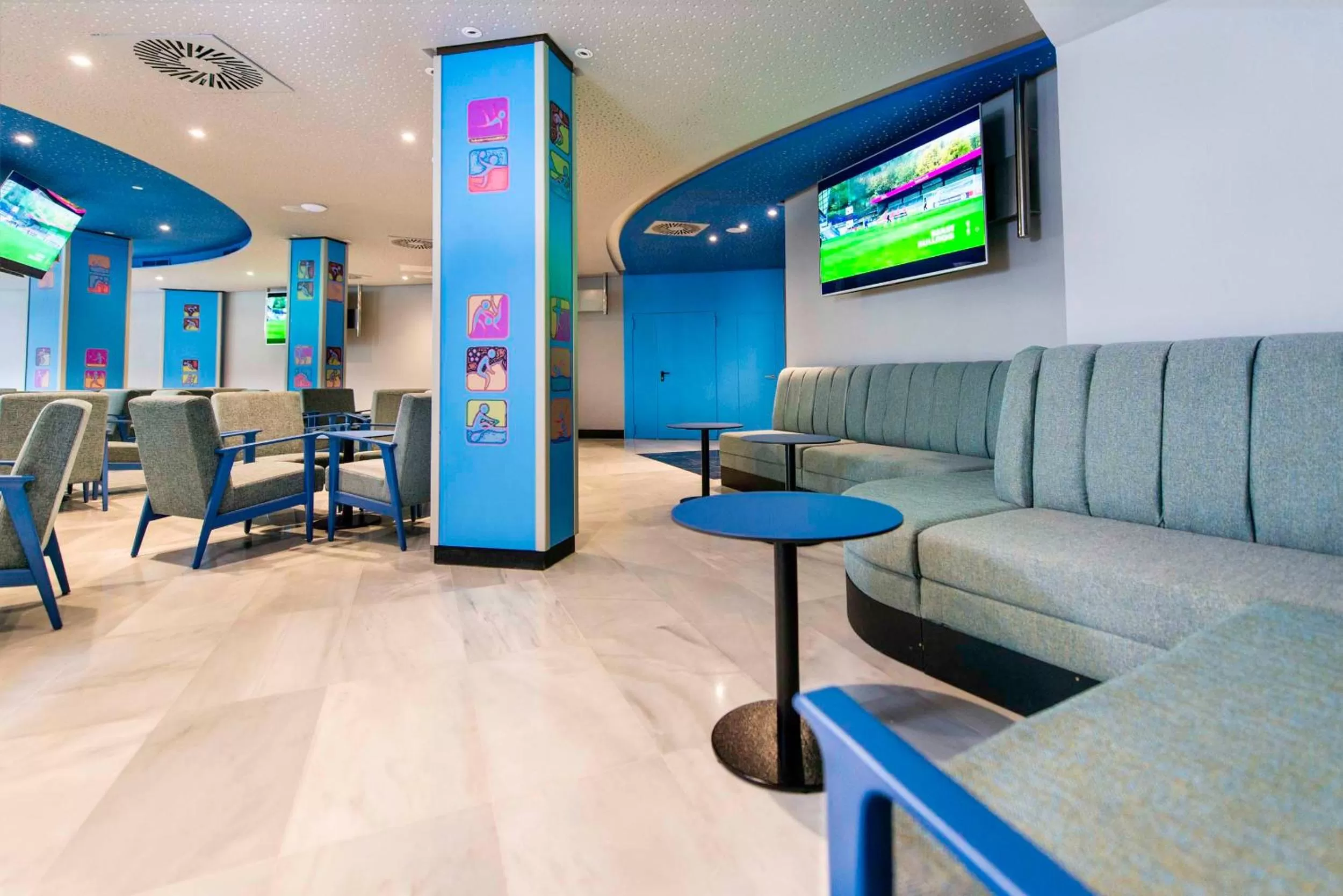 Lounge or bar in Spring Hotel Vulcano