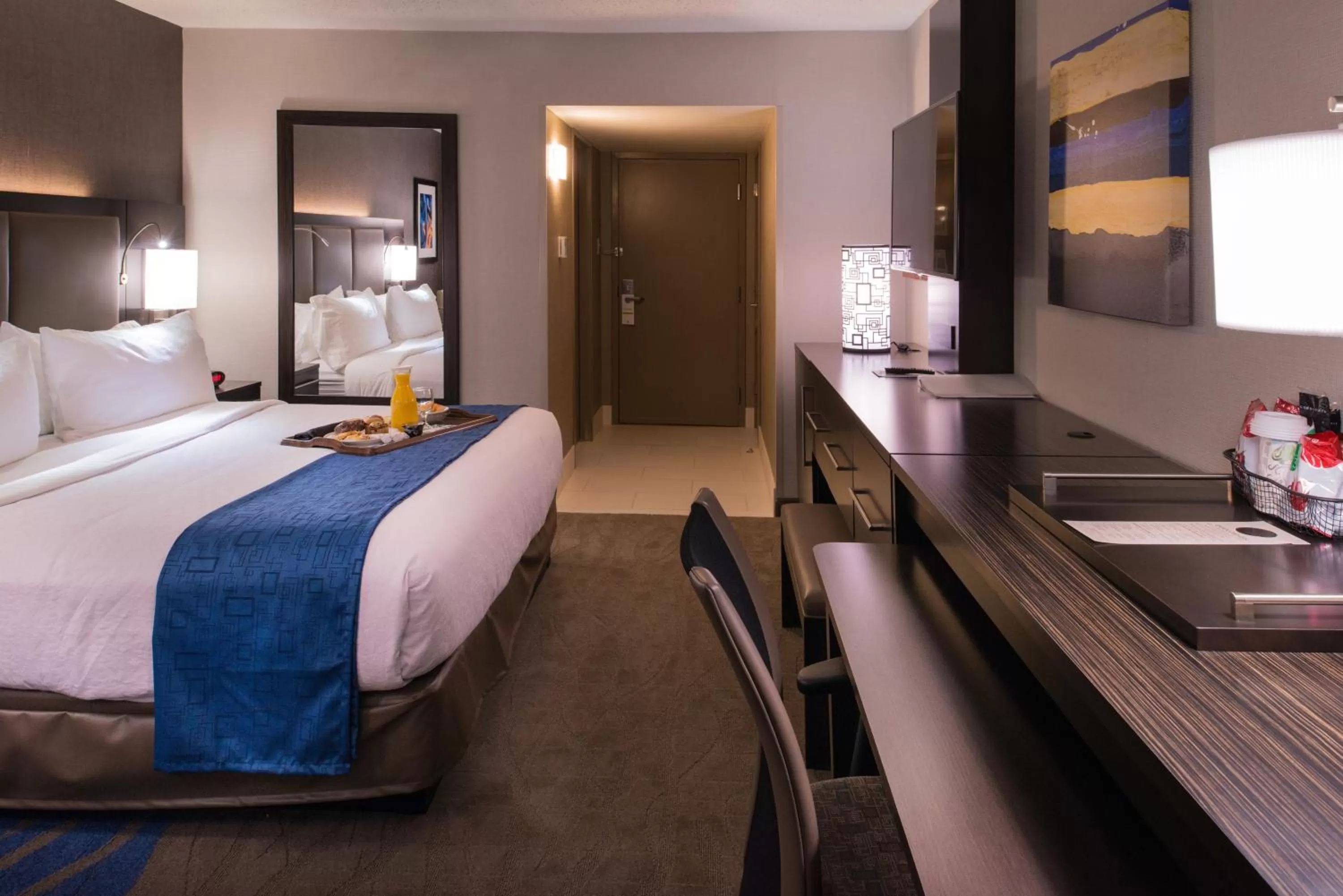 Queen Room - Disability Access - Roll-In Shower in Holiday Inn St Louis Downtown/Convention Center, an IHG Hotel