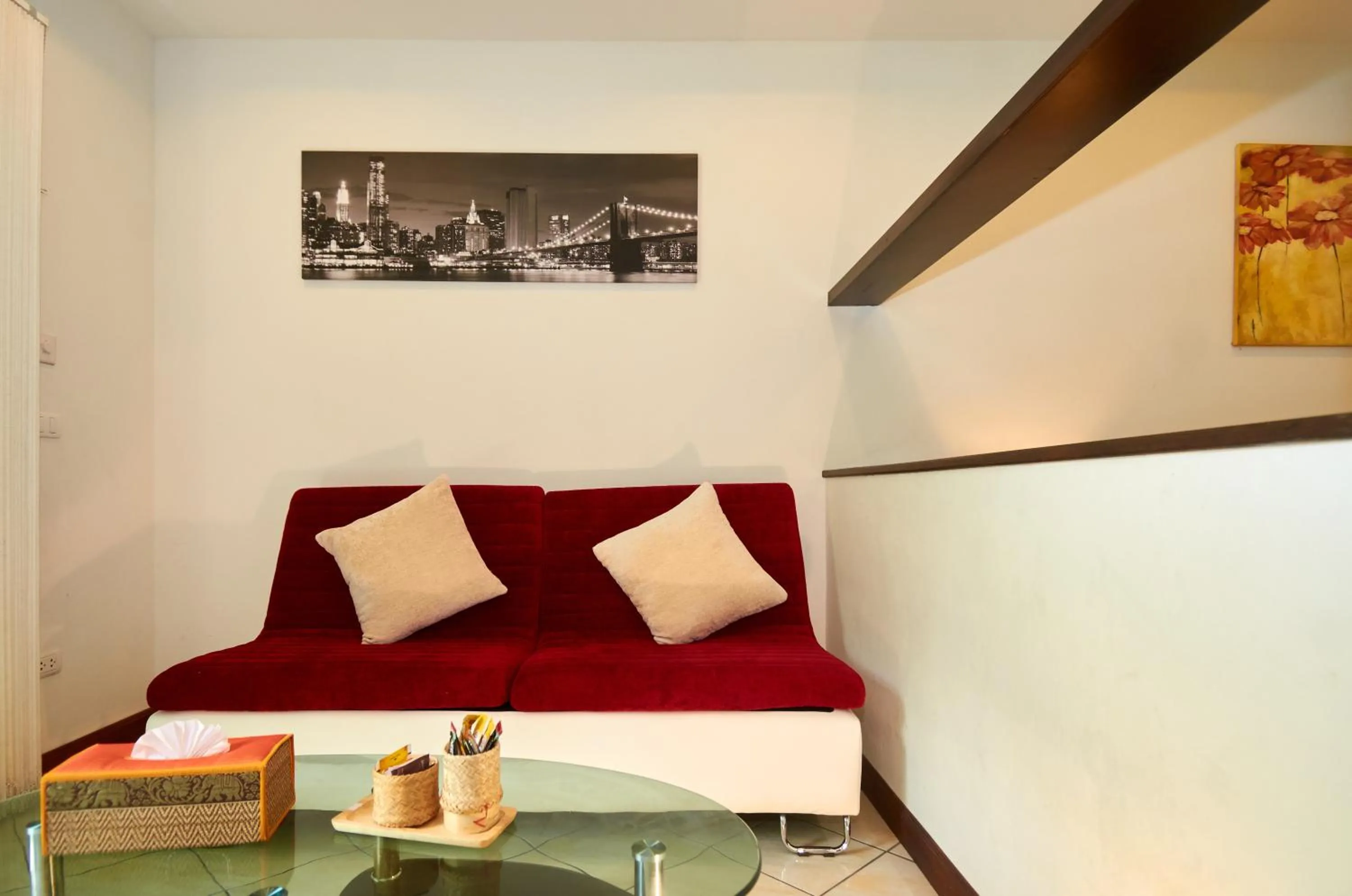 Living room in Phuket Riviera Villas Hotel