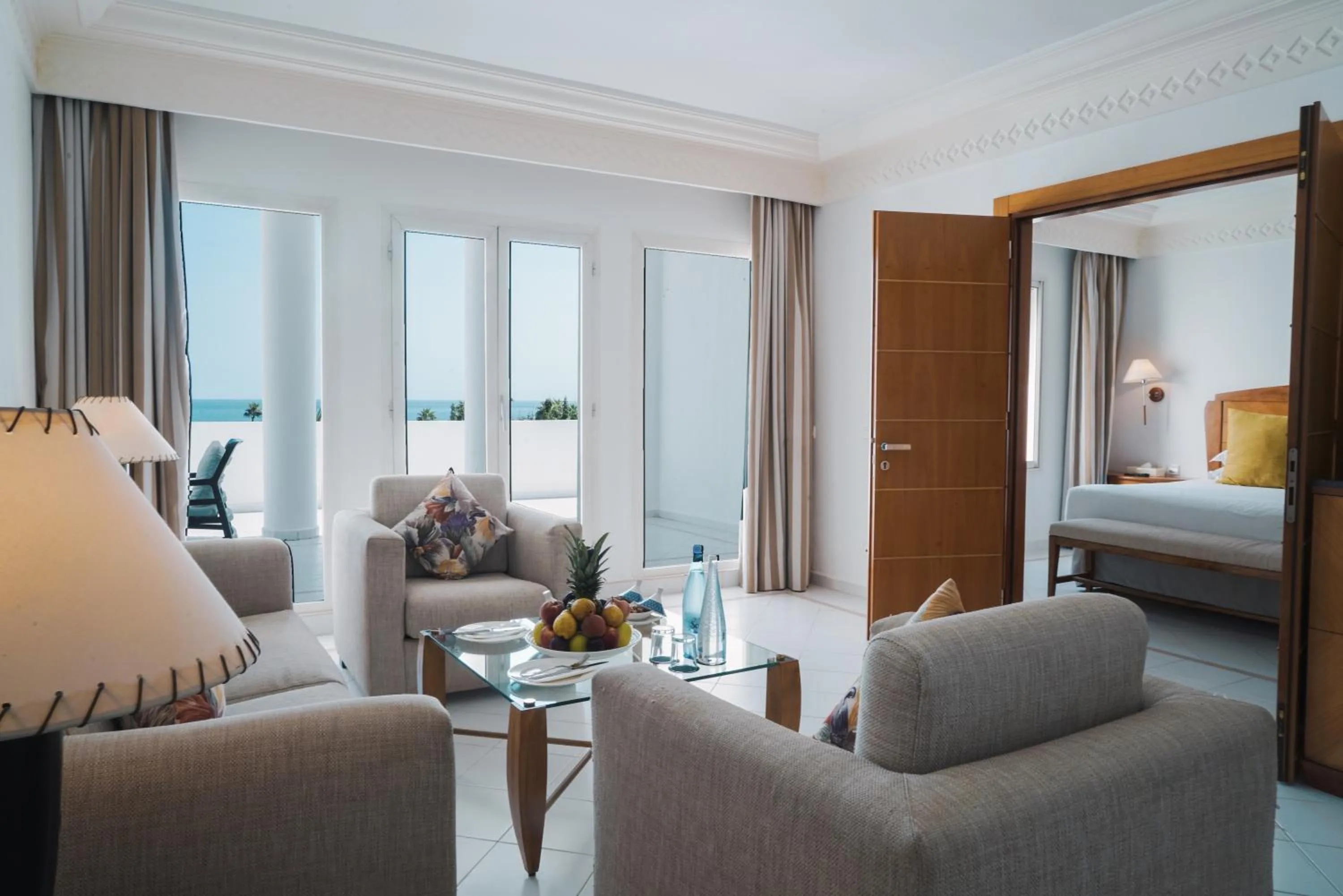 Bed in Marina Smir Hotel & Spa