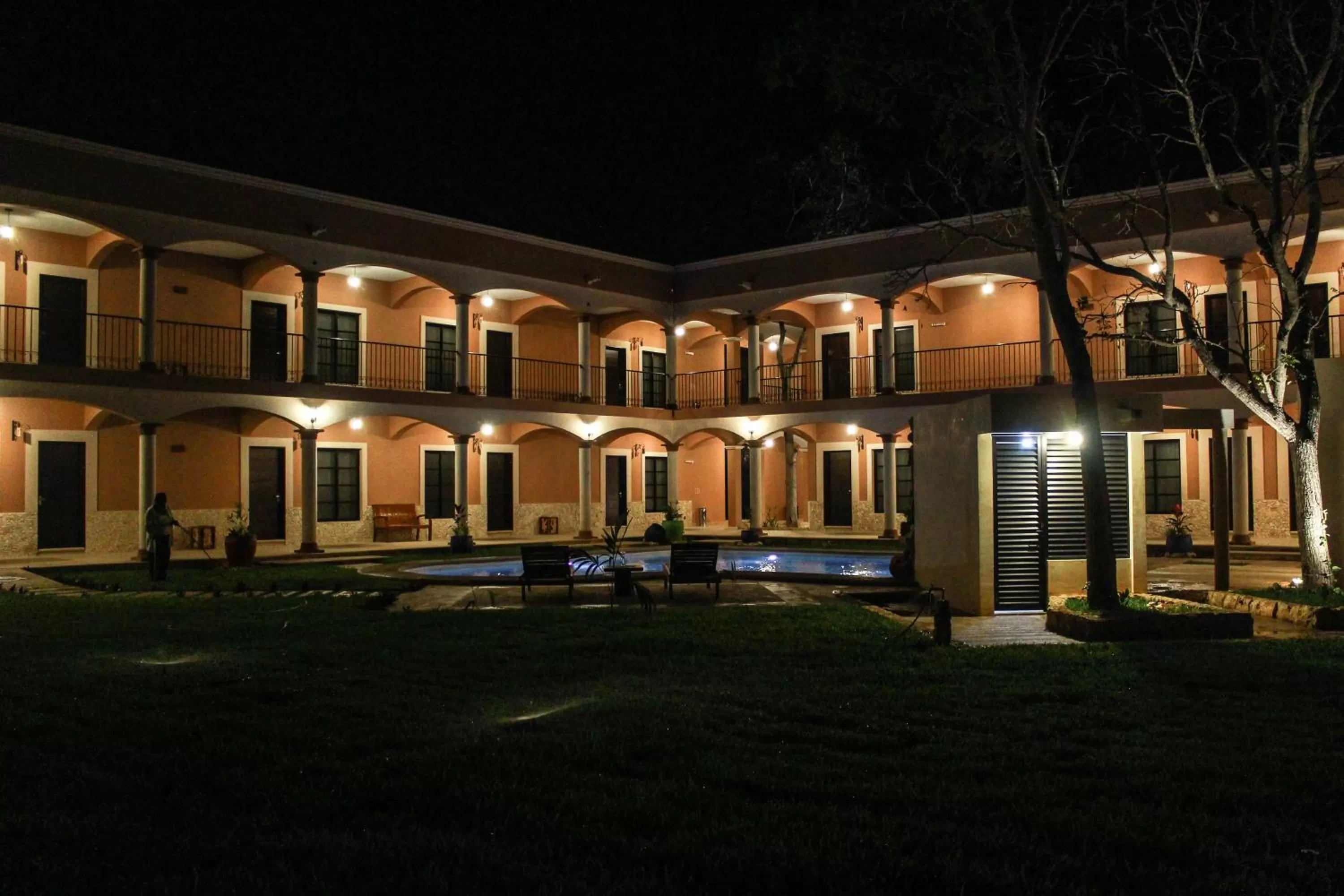 Property building in Hotel Los Frailes, Valladolid, Yucatán