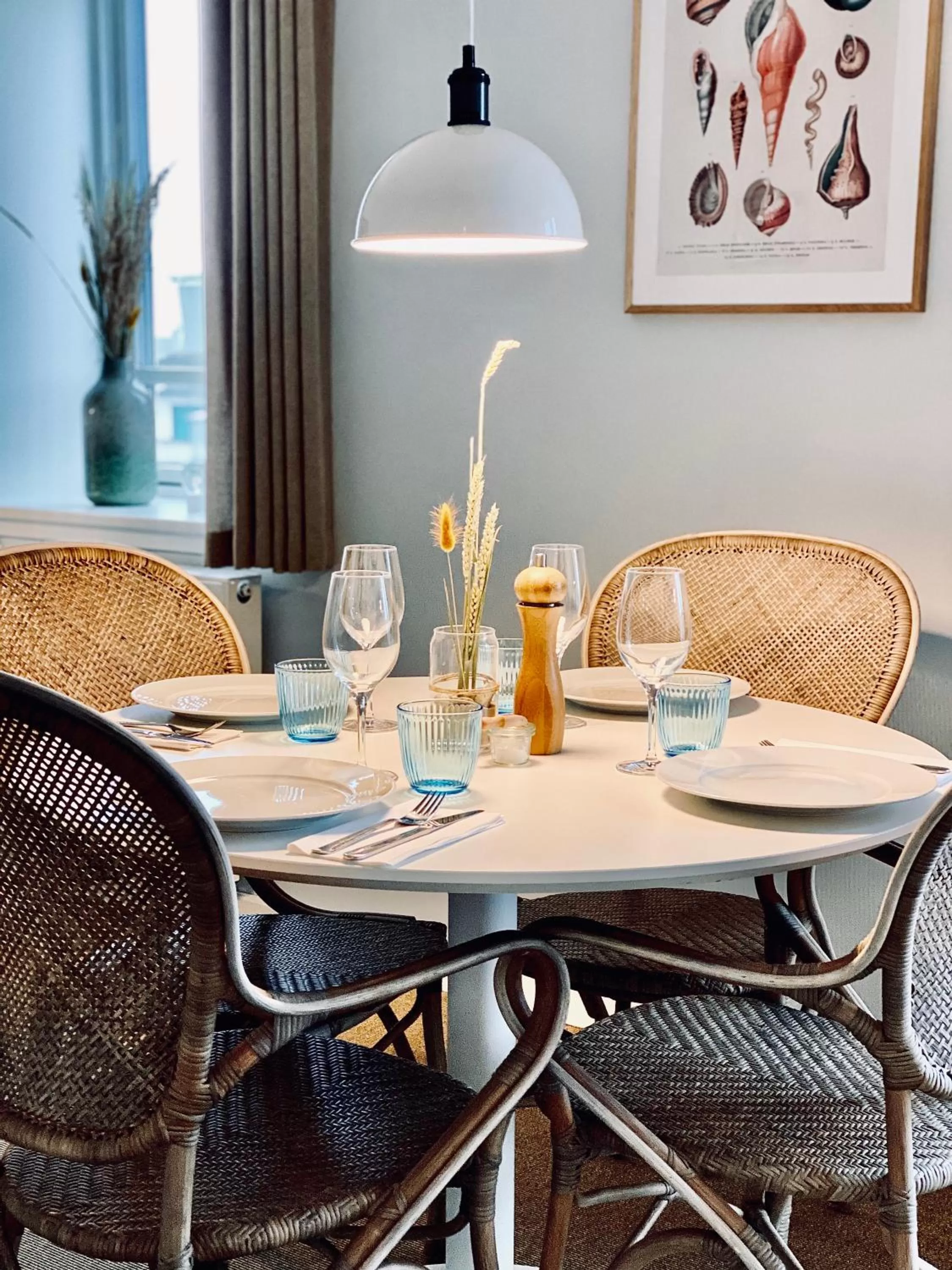 Dining area in Hotel Marie