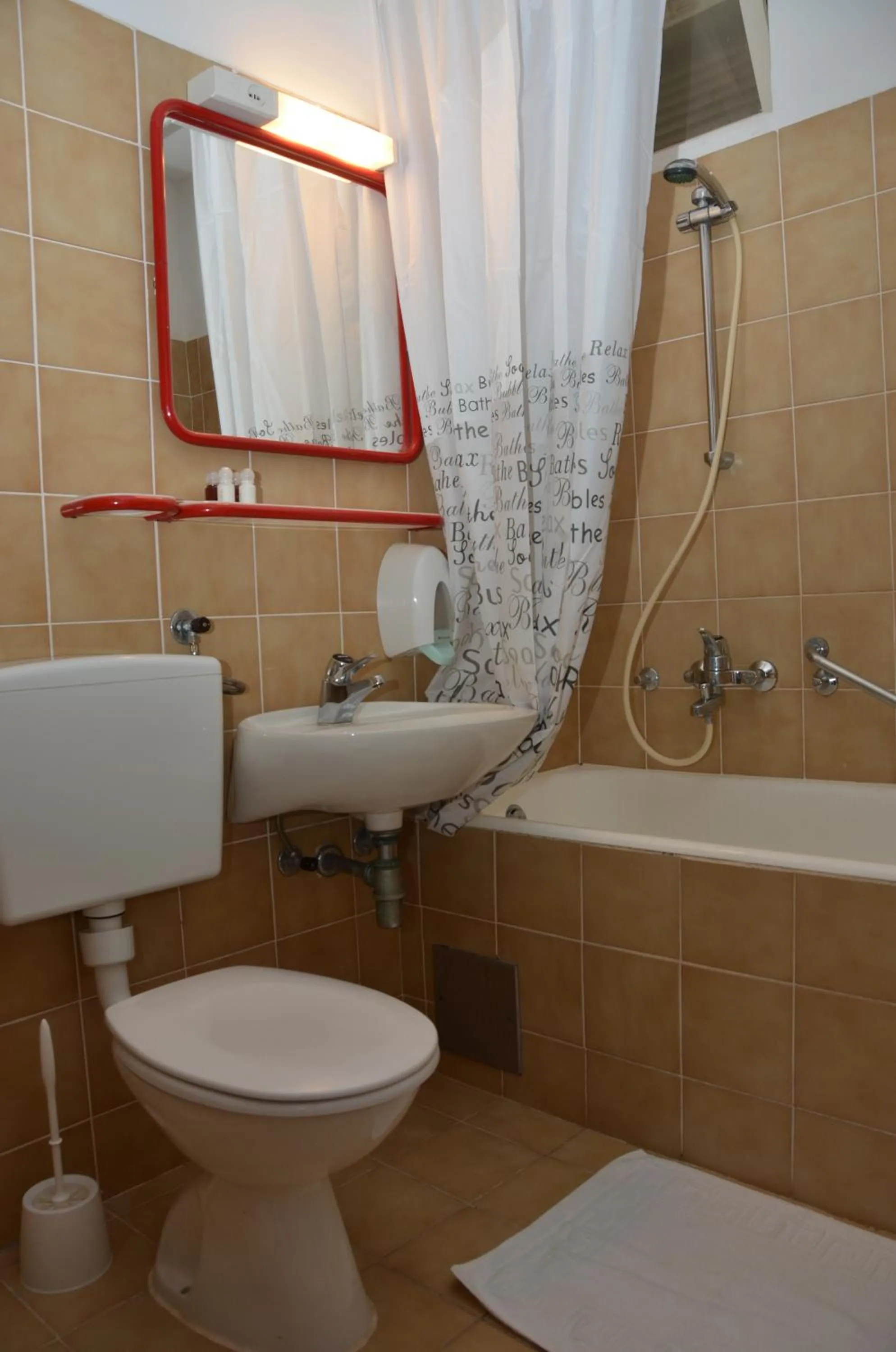 Toilet in Liberty Hotel