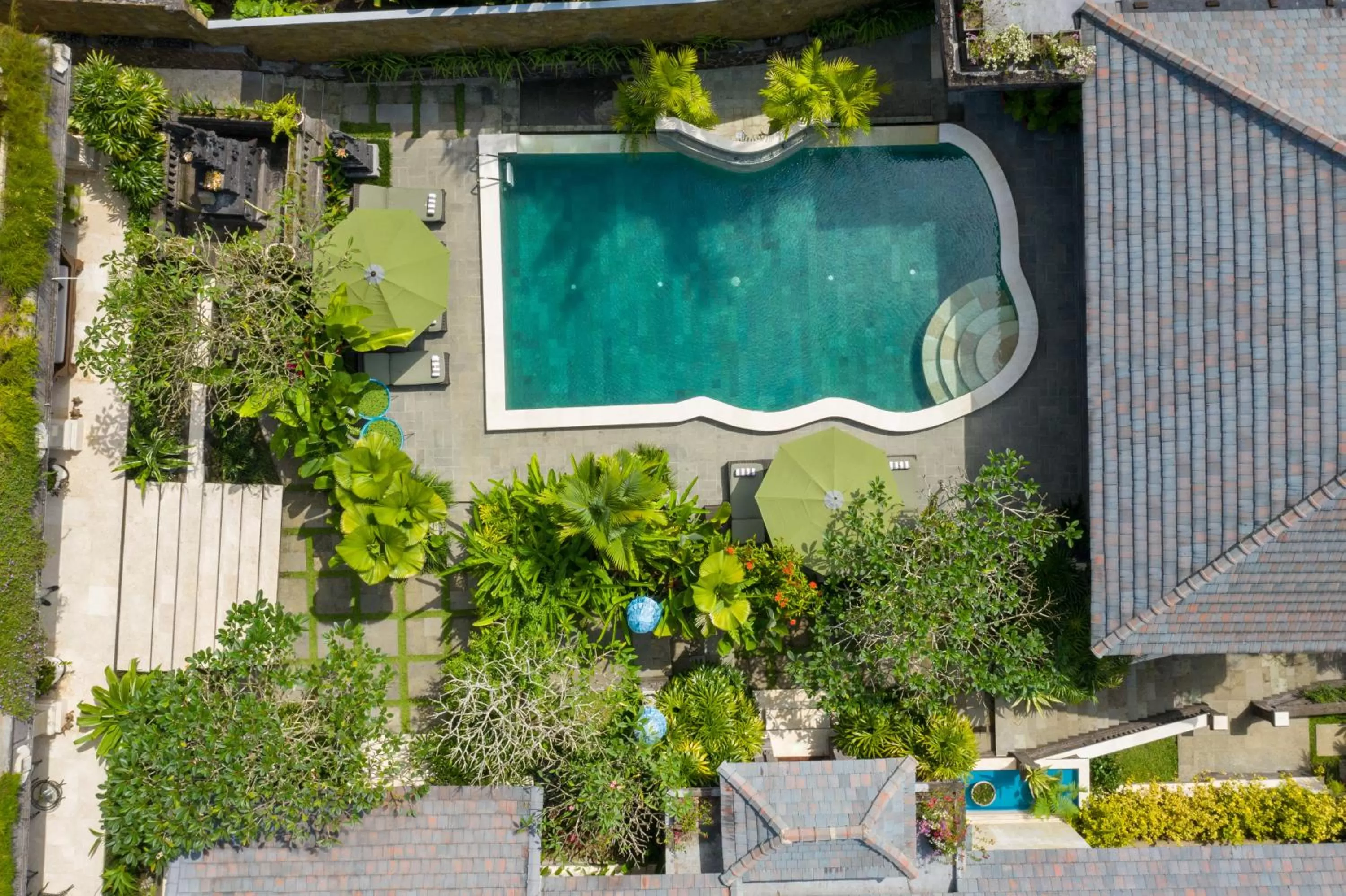 Swimming pool in Kano Sari Ubud Villas