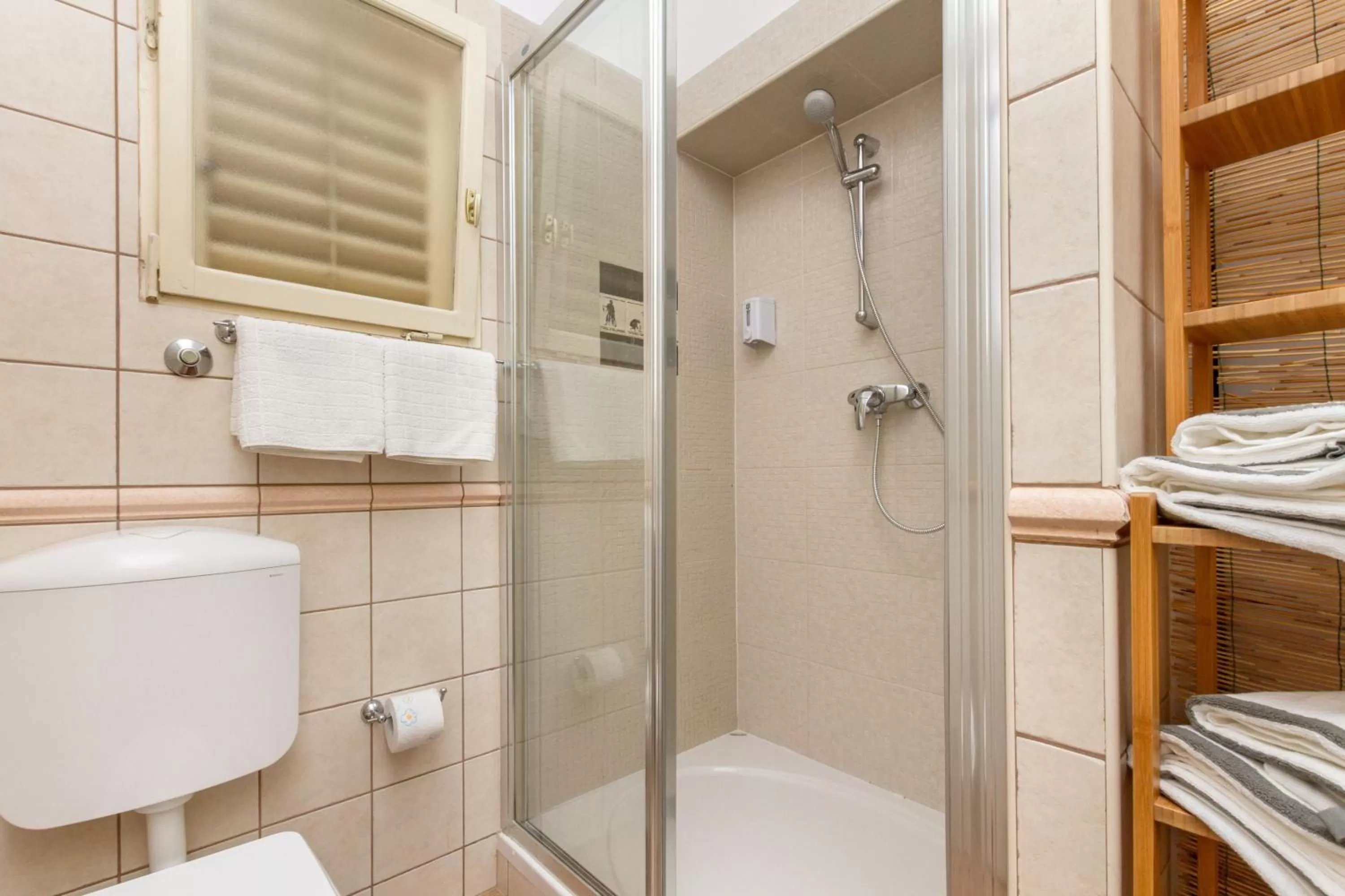 Bathroom in Apartments Aspalathos