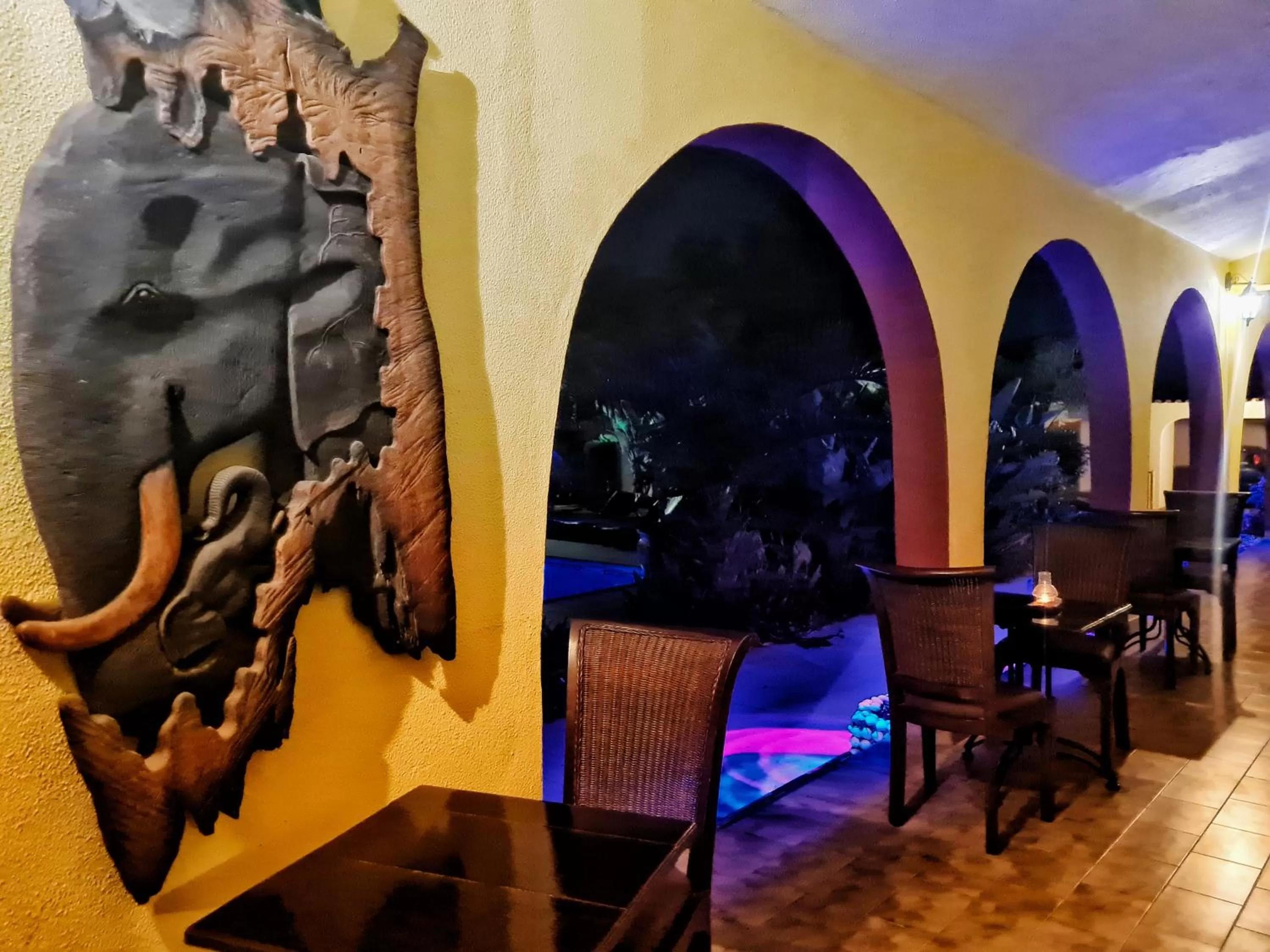 Seating area in Villa Paraiso - Naturism Optional Adults Only