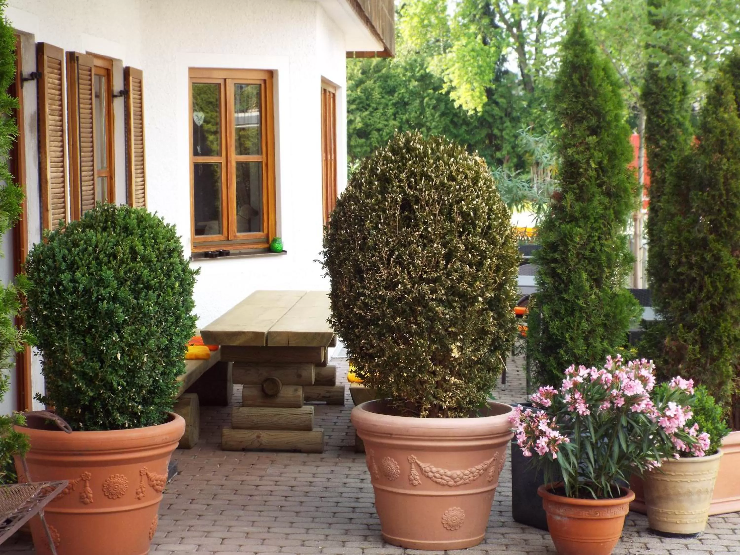 Garden in Hotel Isartaler Hof